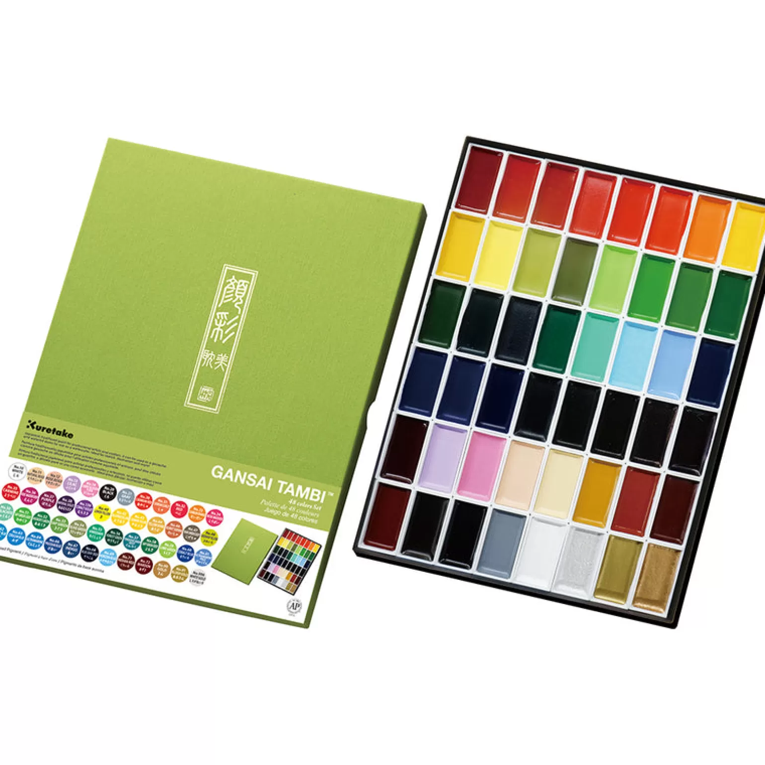 Discount Kuretake - Gansai Tambi Paints 48 Colors Arts + Crafts