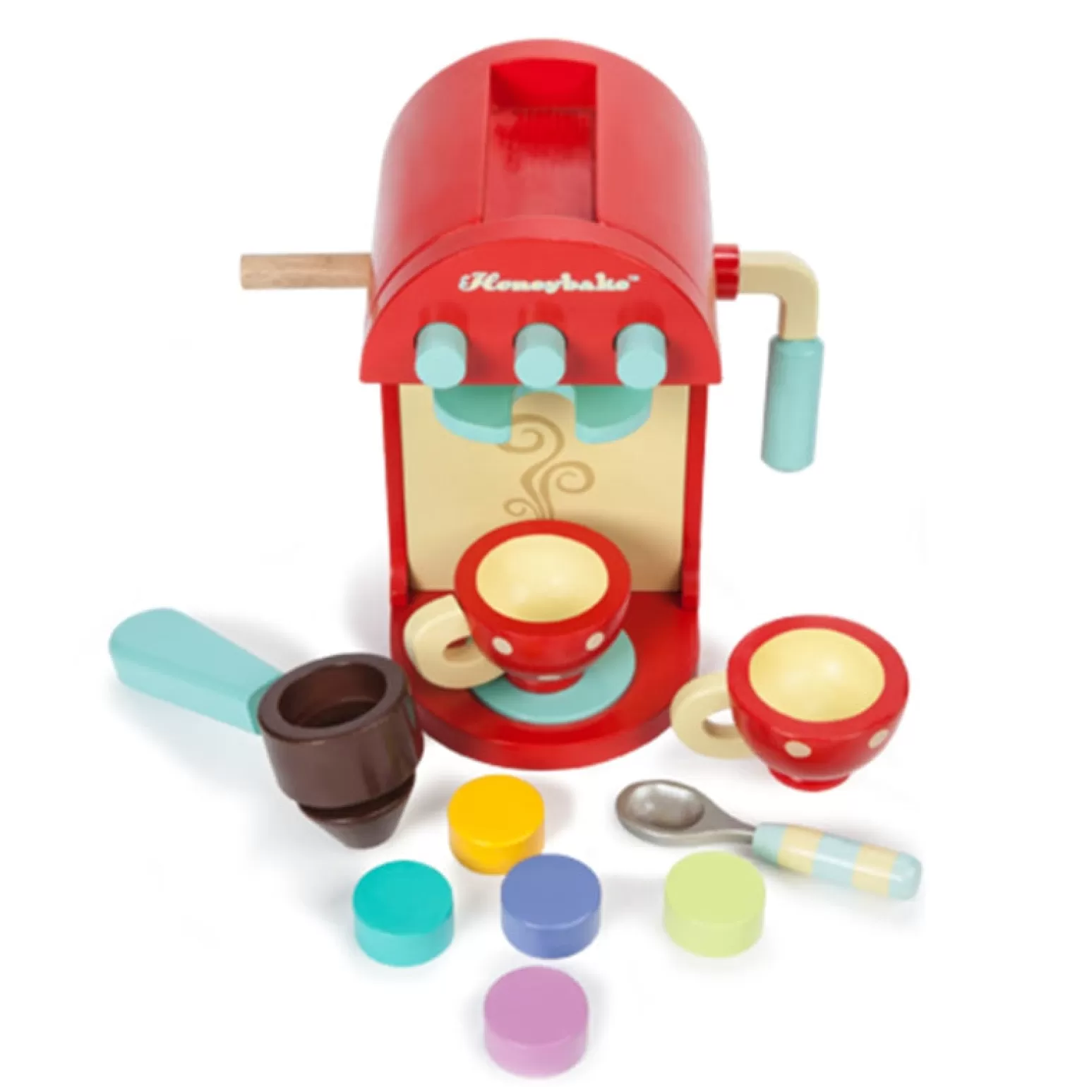 Clearance - Wooden Cafe Machine Pretend + Imaginative Play