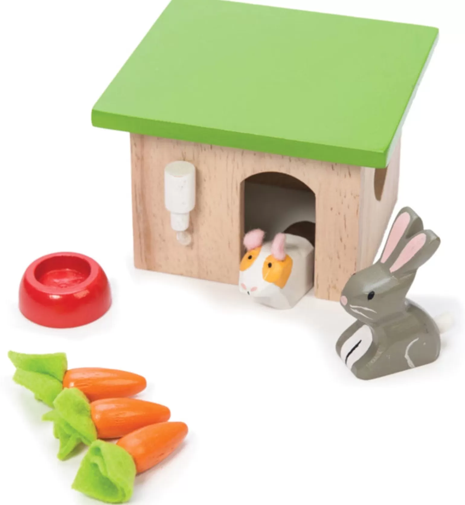 Online Daisylane - Wooden Bunny & Guinea Pretend + Imaginative Play