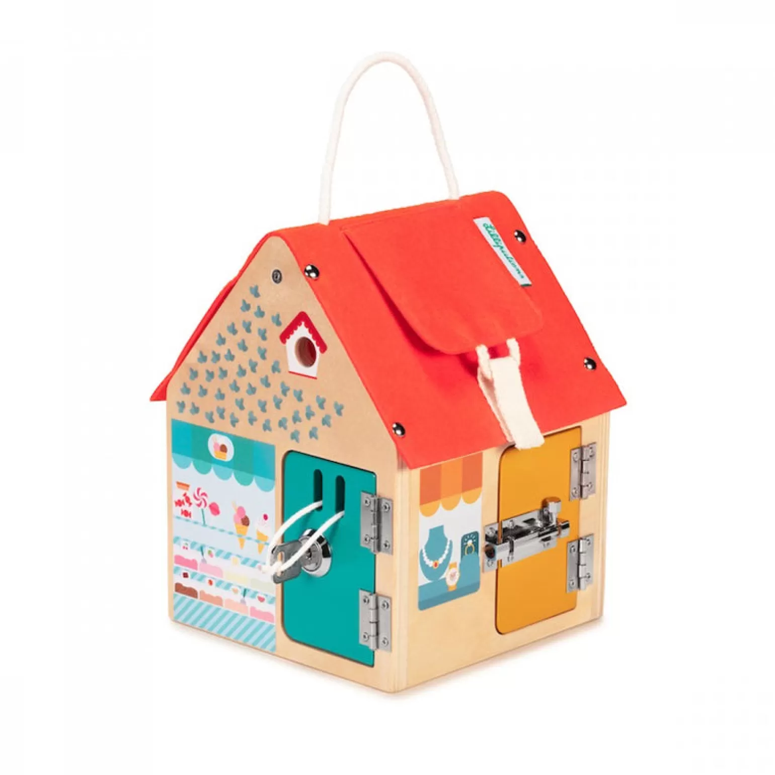 Online - Multi-Lock Play House Wooden Toys