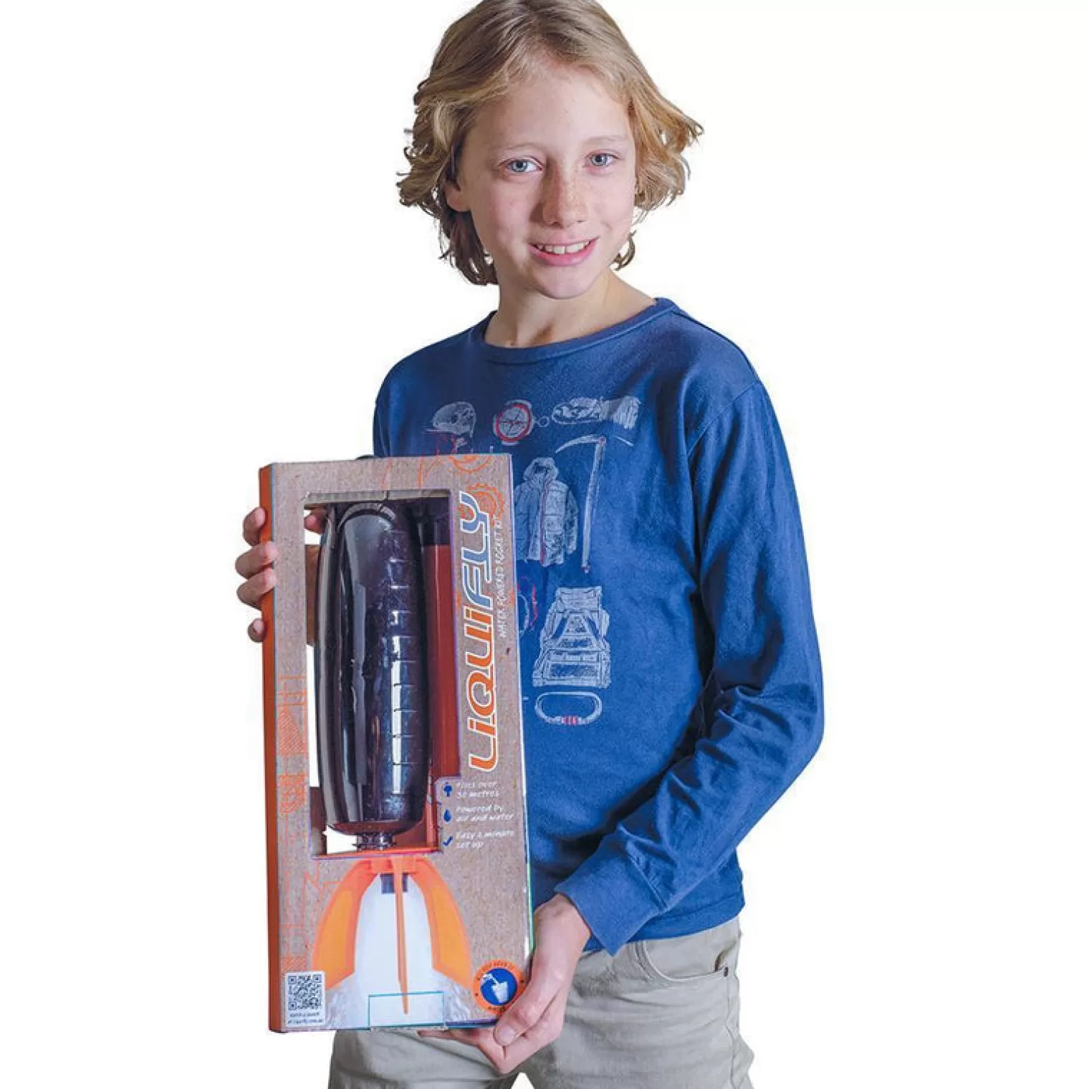 Heebie Jeebies Liquify Deluxe - Water Powered Rocket