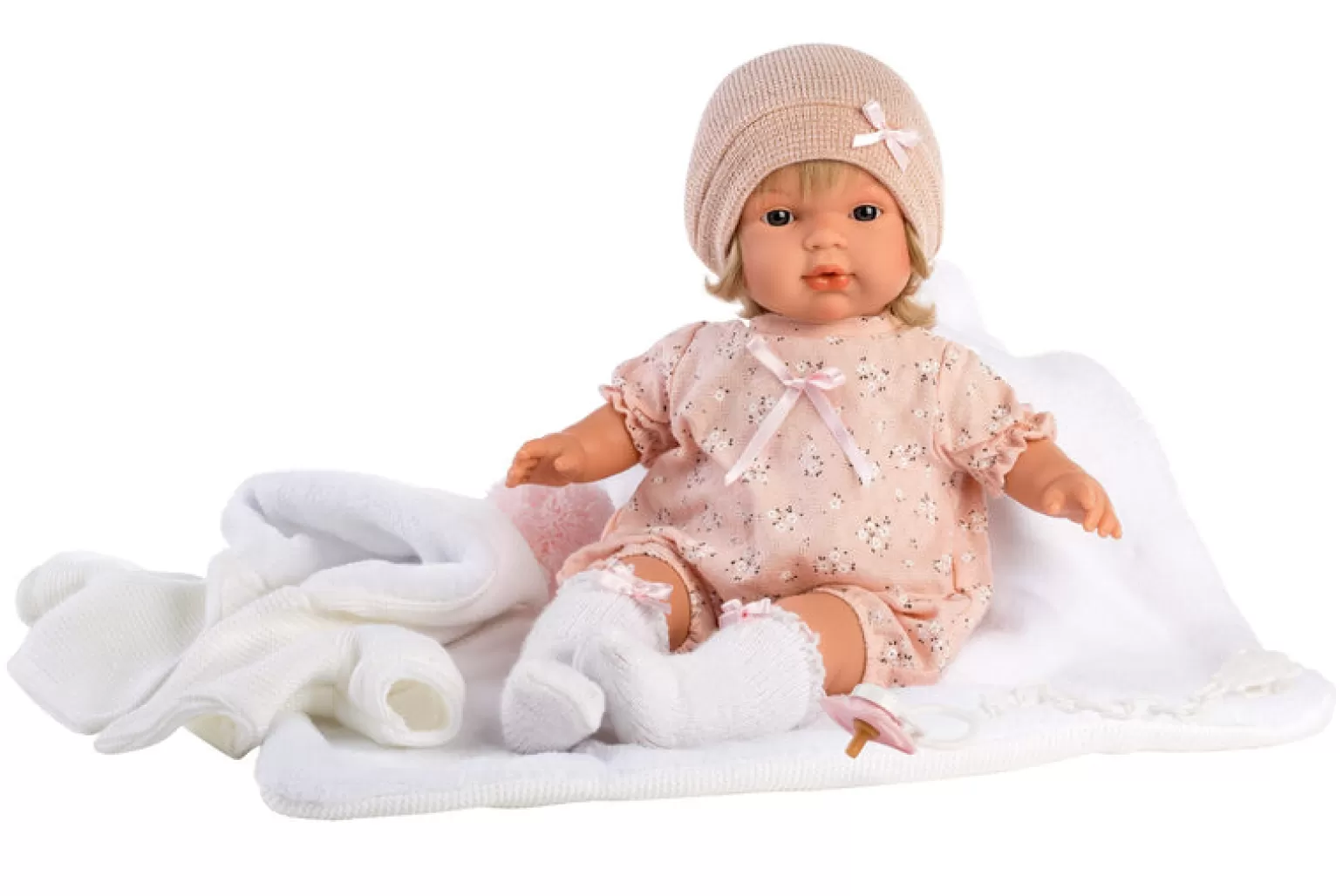 Discount Dolls 38 Cm Lola Mantita Baby Doll Dolls + Accessories