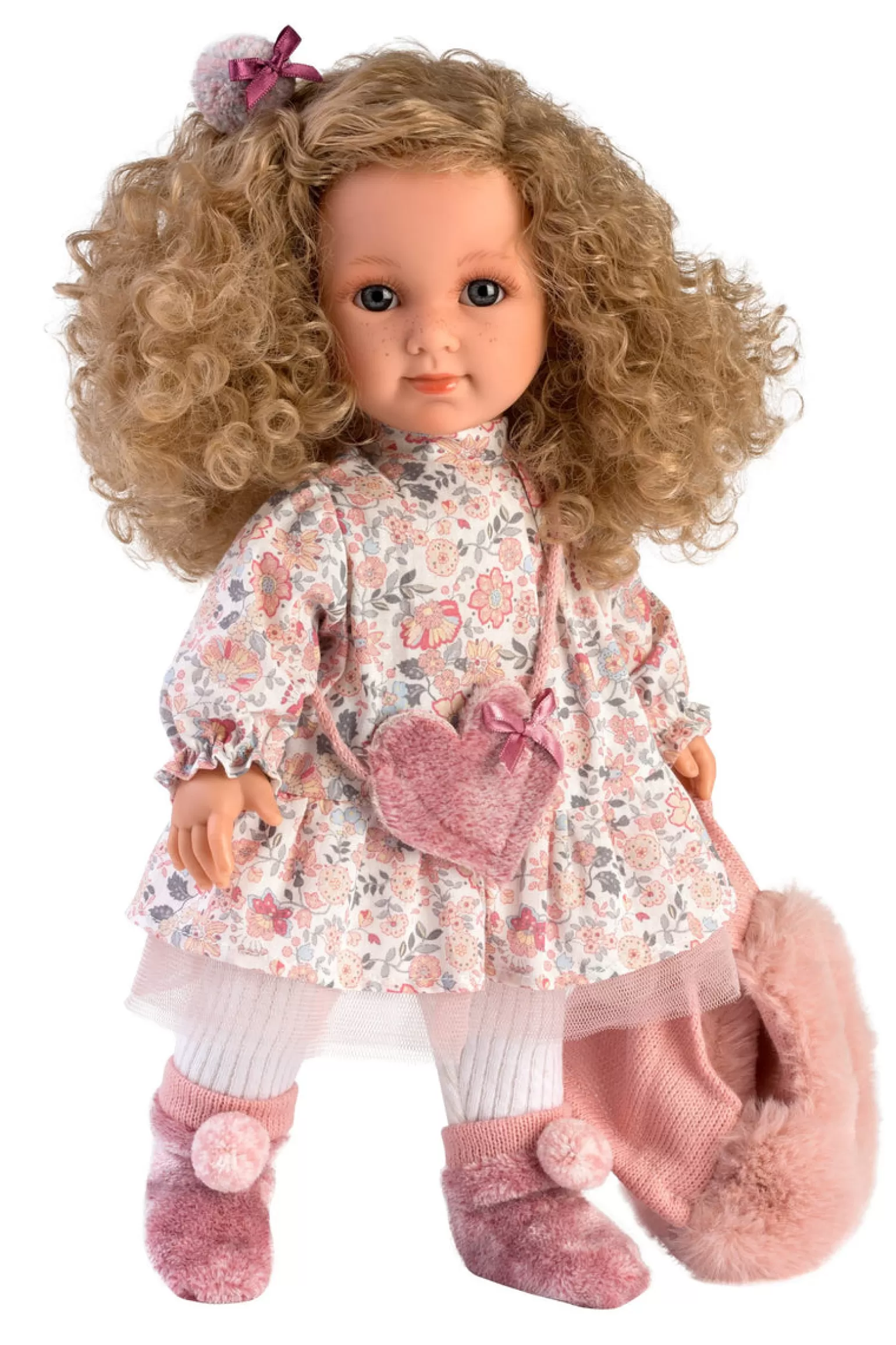 Sale Dolls Elena Girl Doll 35 Cm, Floral Dress Dolls + Accessories