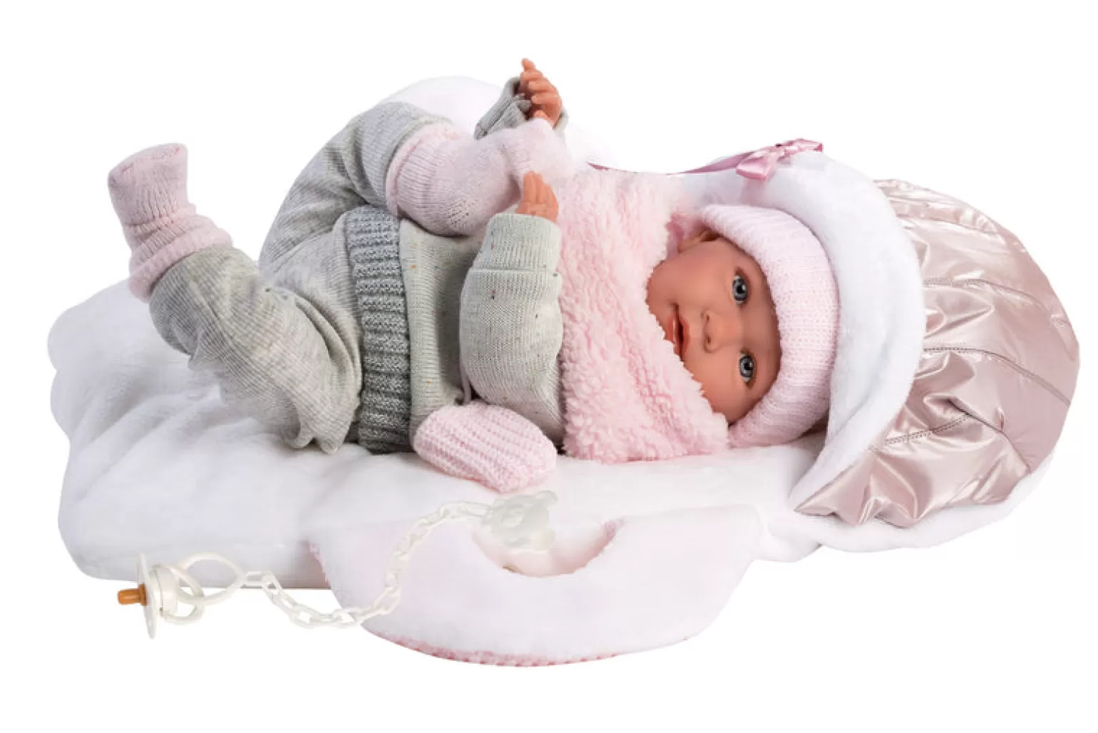 Shop Dolls Mimi Llorona Capazo Porta Bebe 42 Cm Dolls + Accessories
