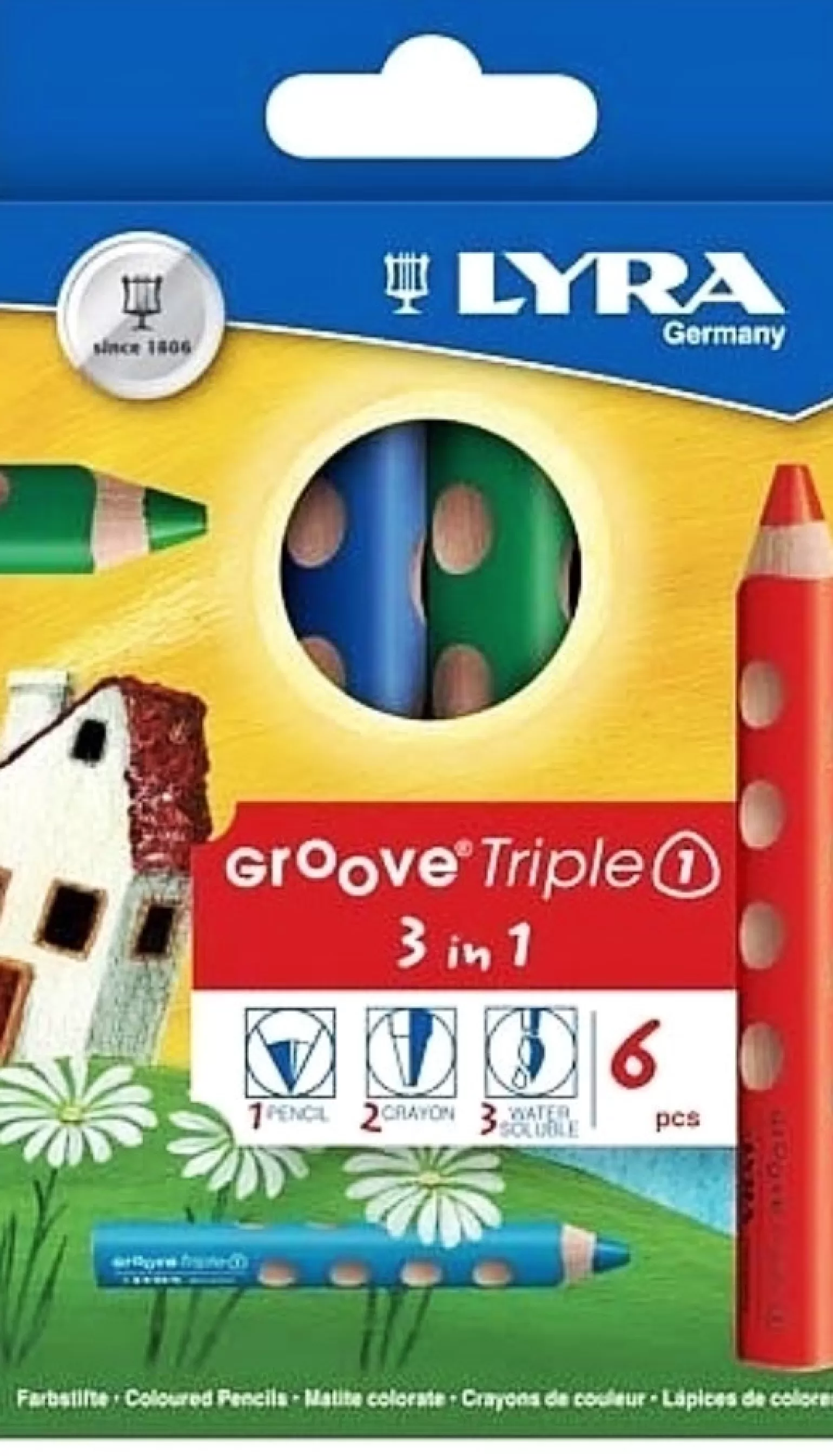 Cheap - Groove Tripleone 3 In 1 Pencil Arts + Crafts