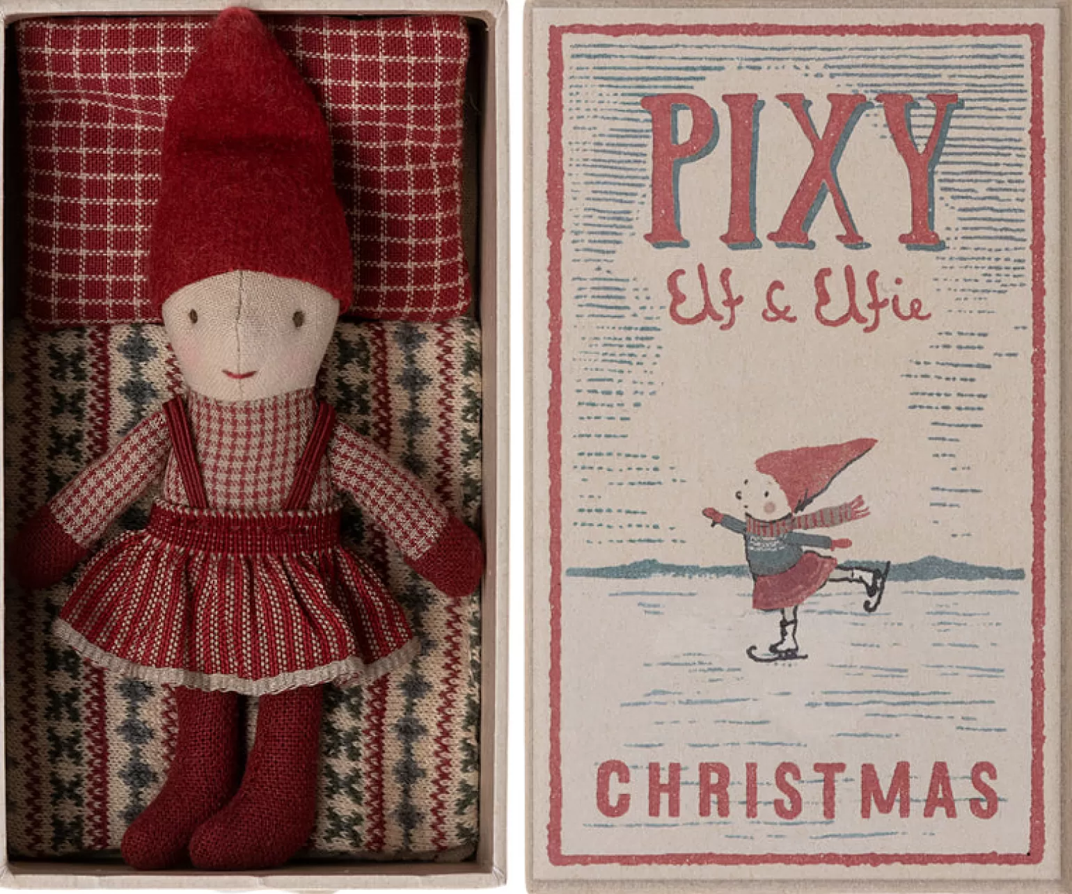 Maileg - Pixie Elfie In Matchbox