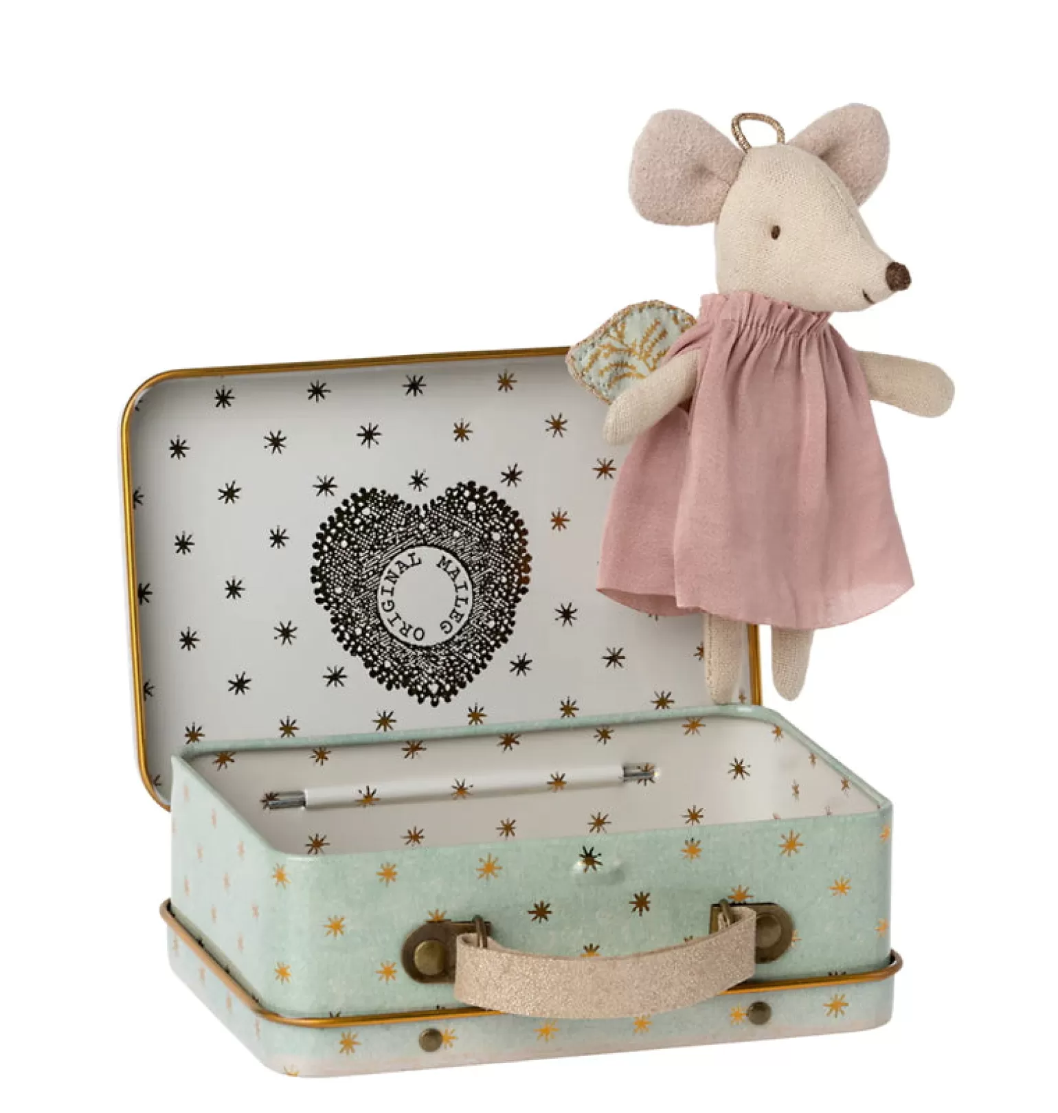 New Mouse Angel In Suitcase Dolls + Accessories