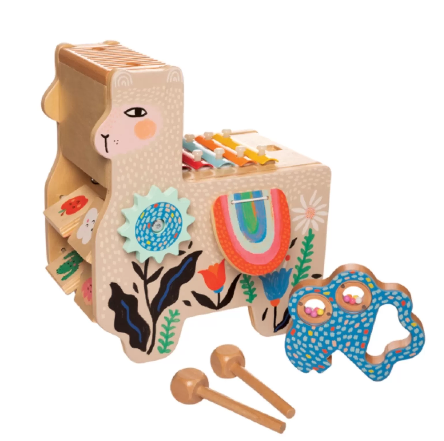 Flash Sale Manhattan - Wooden Musical Llama Wooden Toys