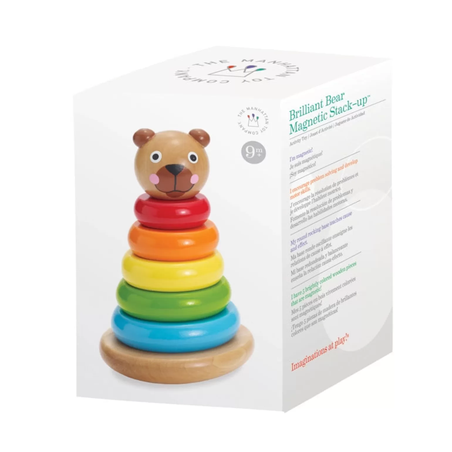 Manhattan Toy - Brilliant Bear Magnetic Stack Up