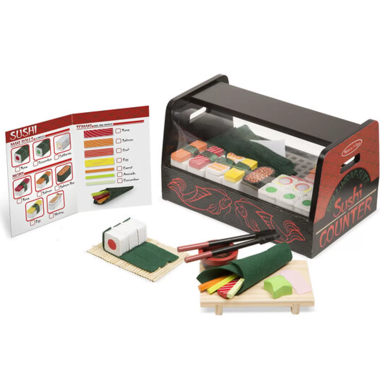 Sale - Wooden Sushi Counter Pretend + Imaginative Play