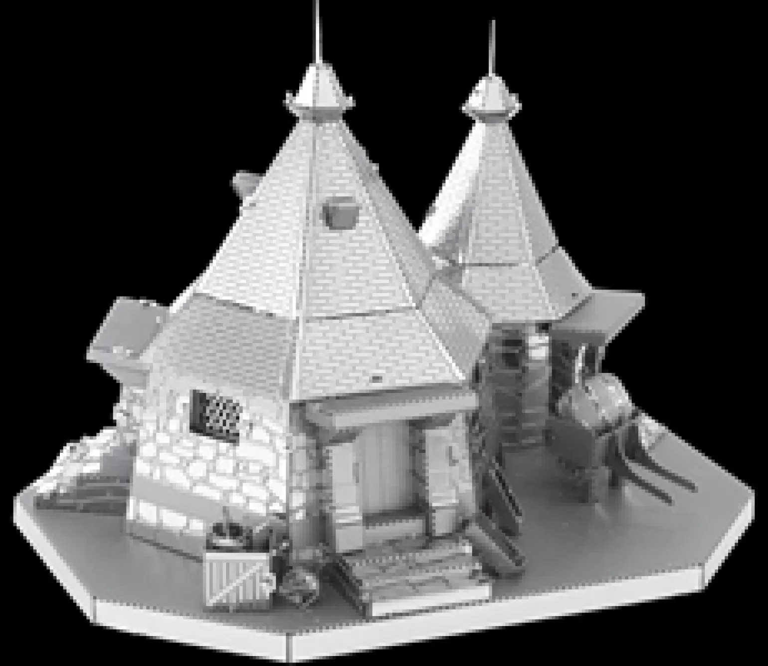 Metal Earth - 3D Laser Cut Model Harry Potter Rubeus Hagrid Hut