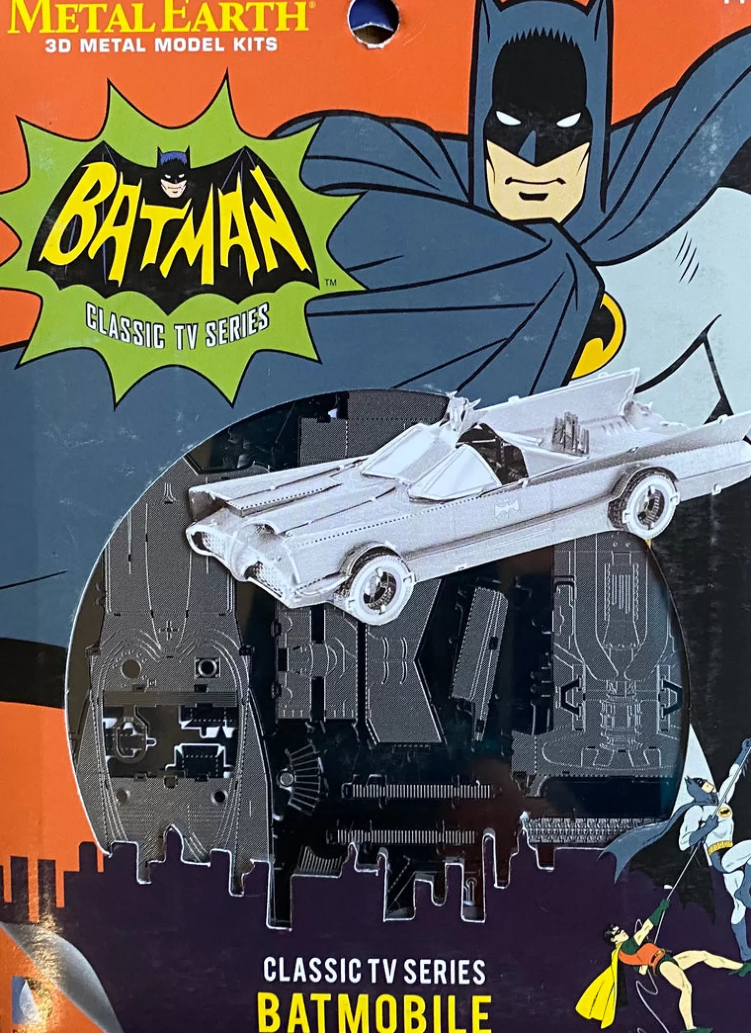 Metal Earth - 3D Metal Model Kit , Batman Classic Tv Series Batmobile