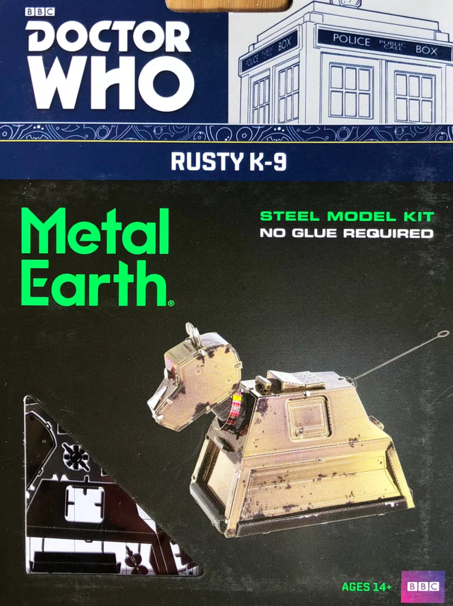 Metal Earth - Doctor Who Rusty K-9 -3D Metal Model Kit