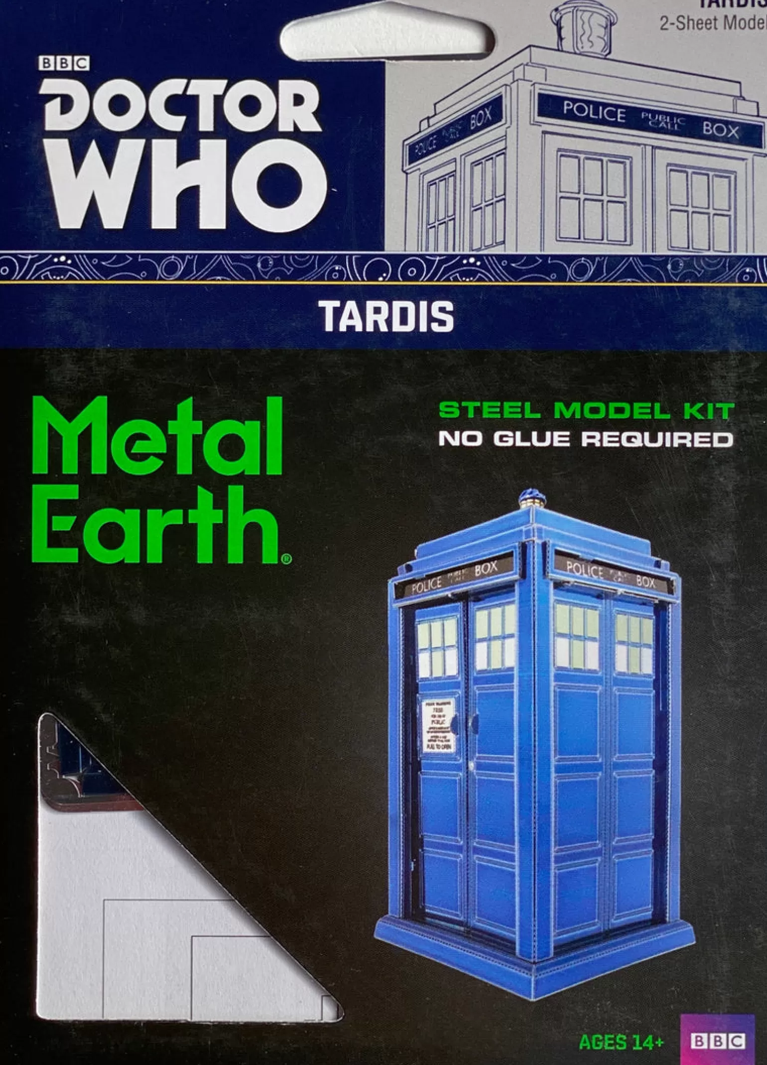 Metal Earth - Doctor Who Tardis -3D Metal Model Kit