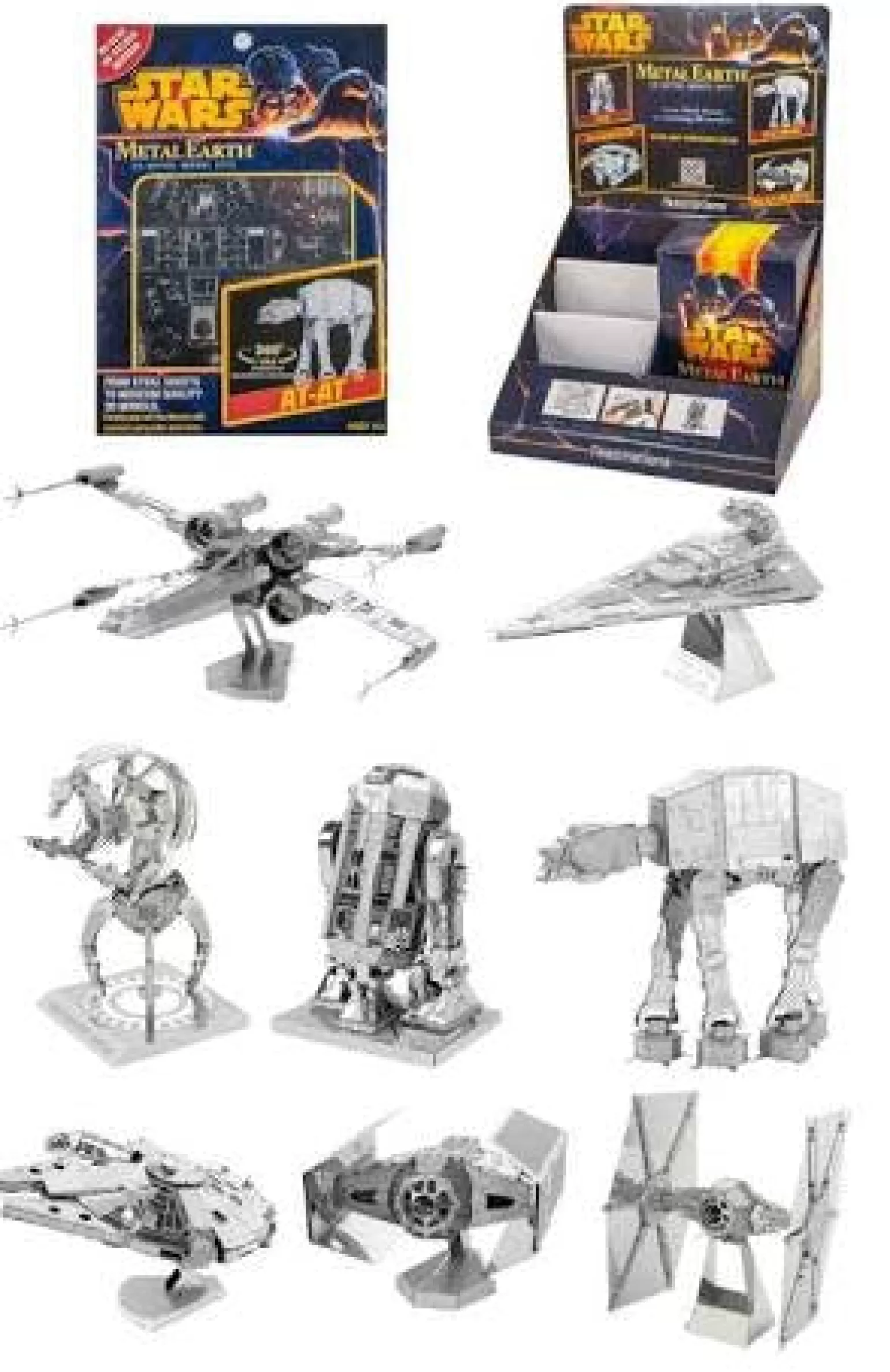 Metal Earth - Star Wars At-At -3D Metal Model Kit