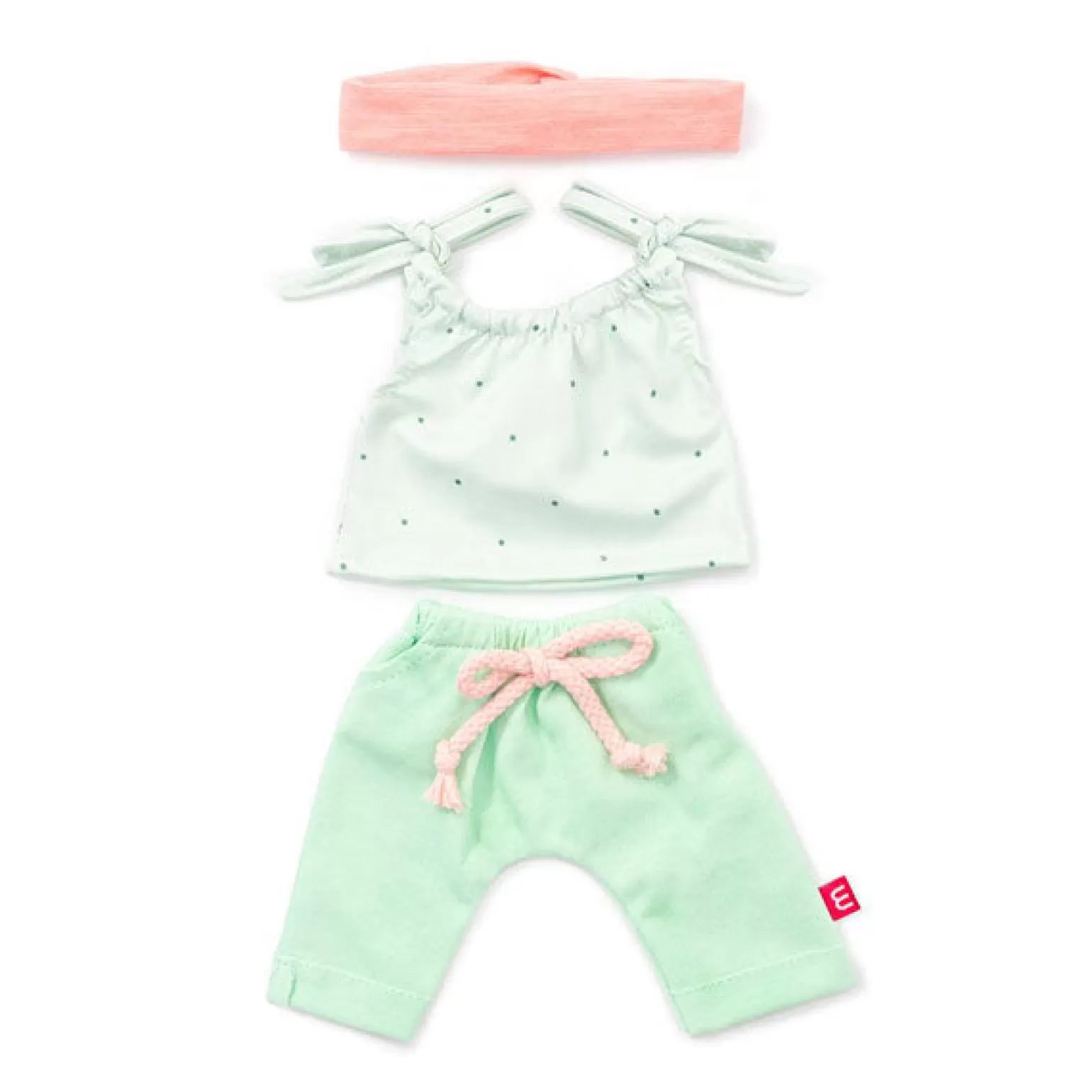 Outlet - Dolls Clothing 38-42Cm Green Spring Outfit Dolls + Accessories