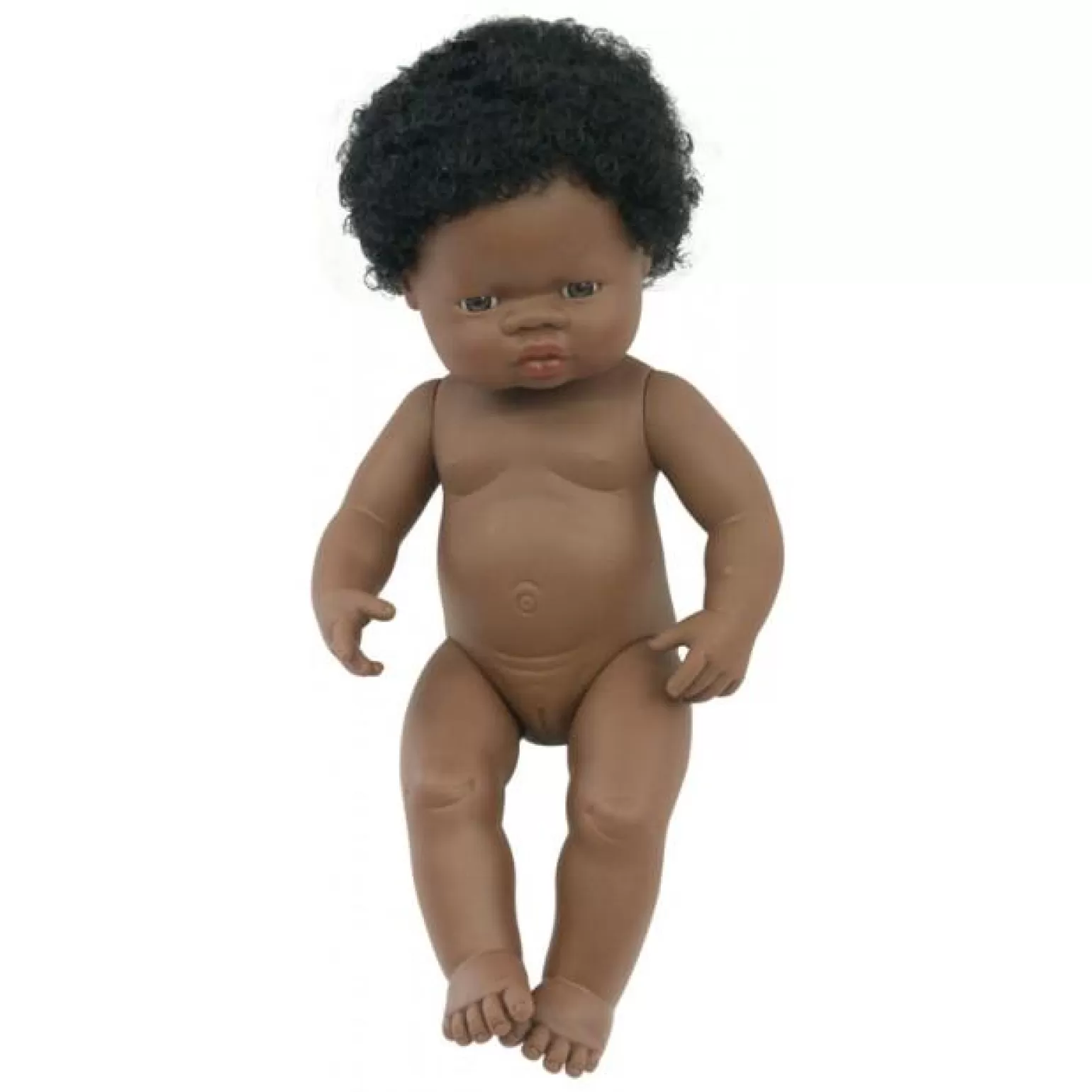 Cheap - Vinyl Doll 38Cm African Girl Dolls + Accessories