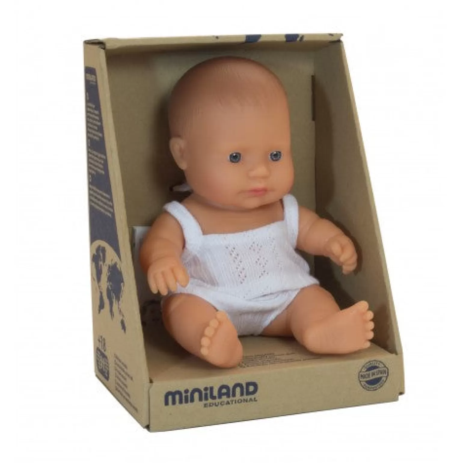 Outlet Baby Doll - Boy 21Cm Caucasian Dolls + Accessories