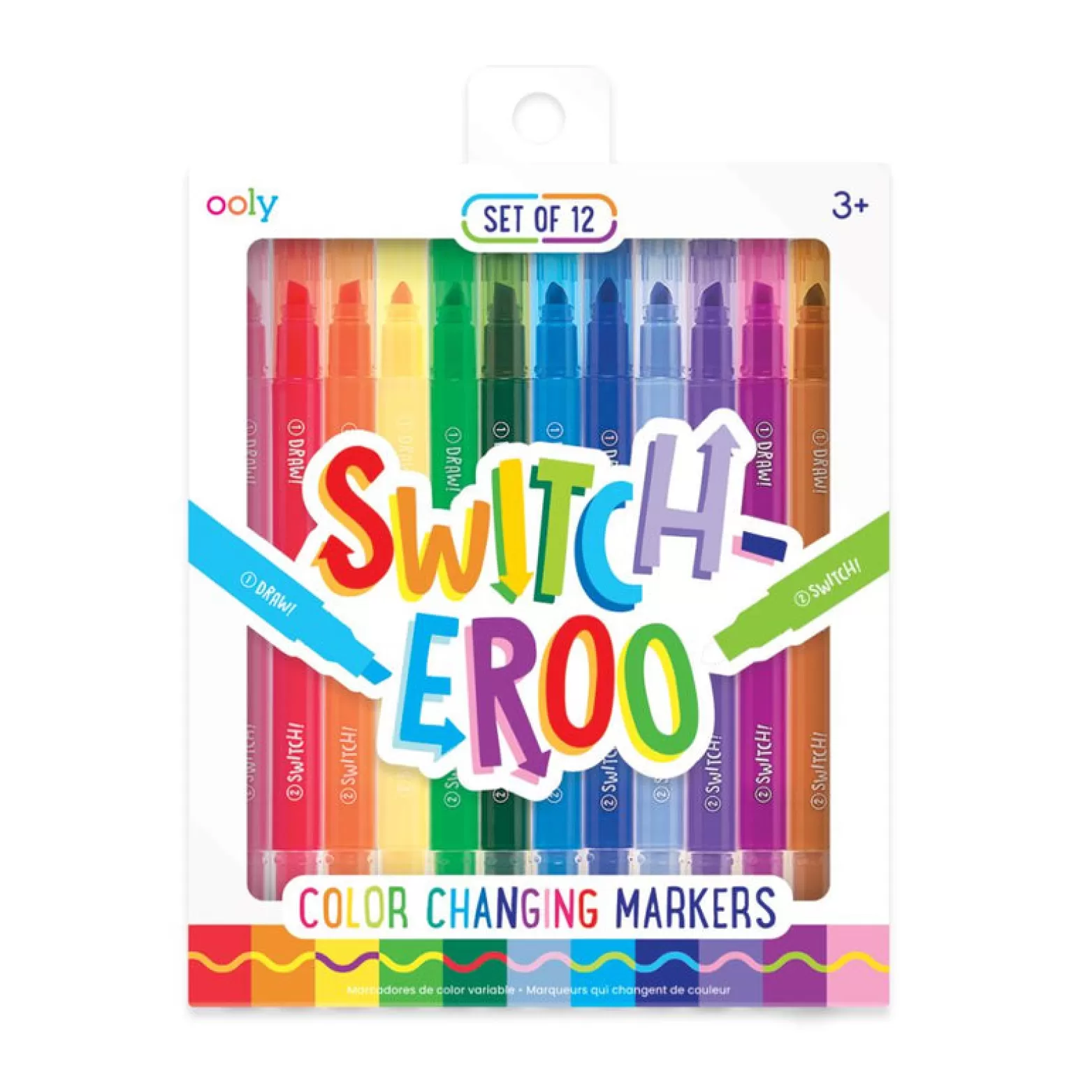 Store - Switcheroo 12 Colour Changing Markers Arts + Crafts