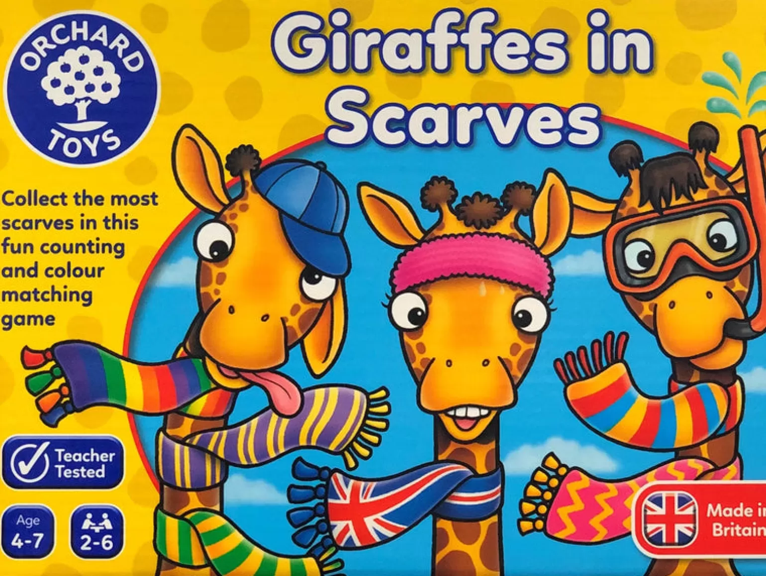 Orchard Toys - Giraffes In Scarves