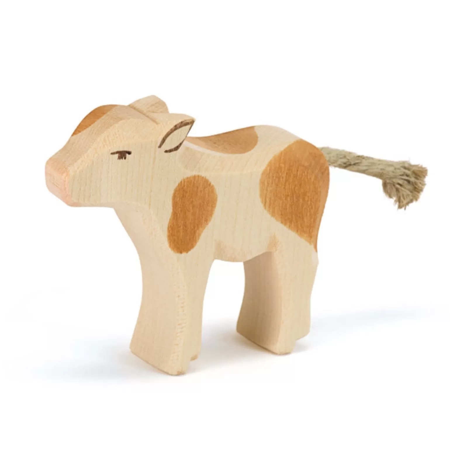 Outlet - Calf Brown Standing Animals + Figurines