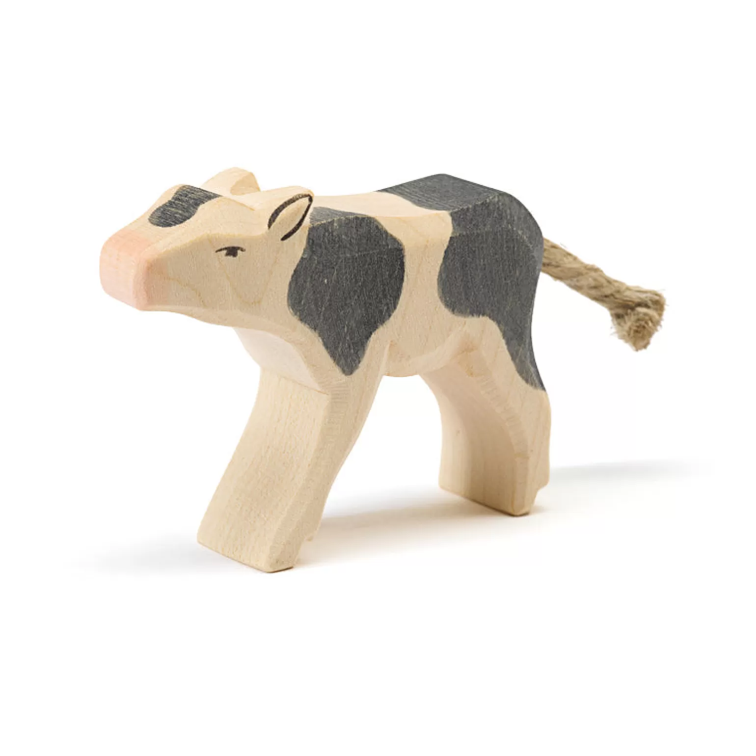 Shop - Calf B&W Drinking Animals + Figurines