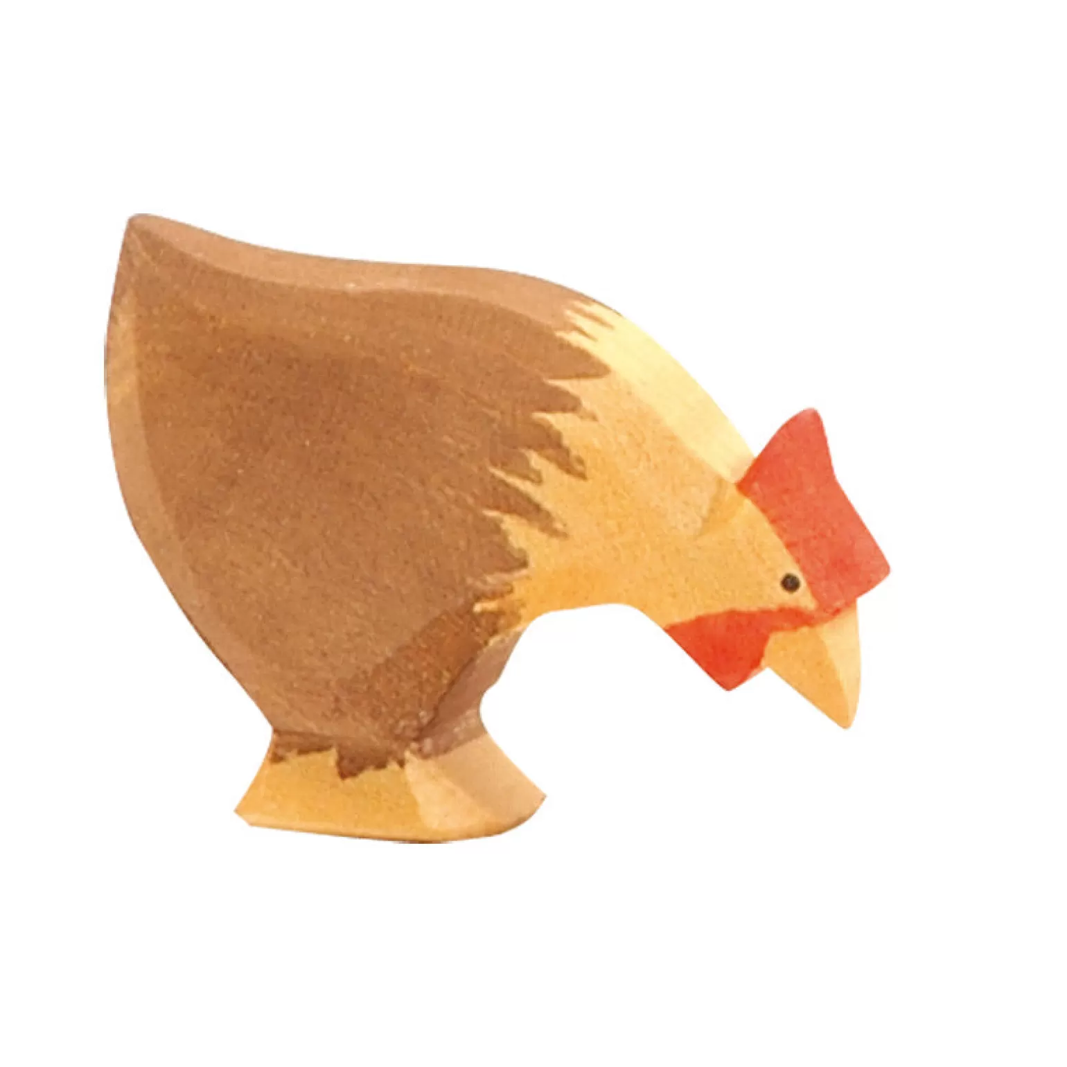 Hot - Hen Brown Picking Animals + Figurines