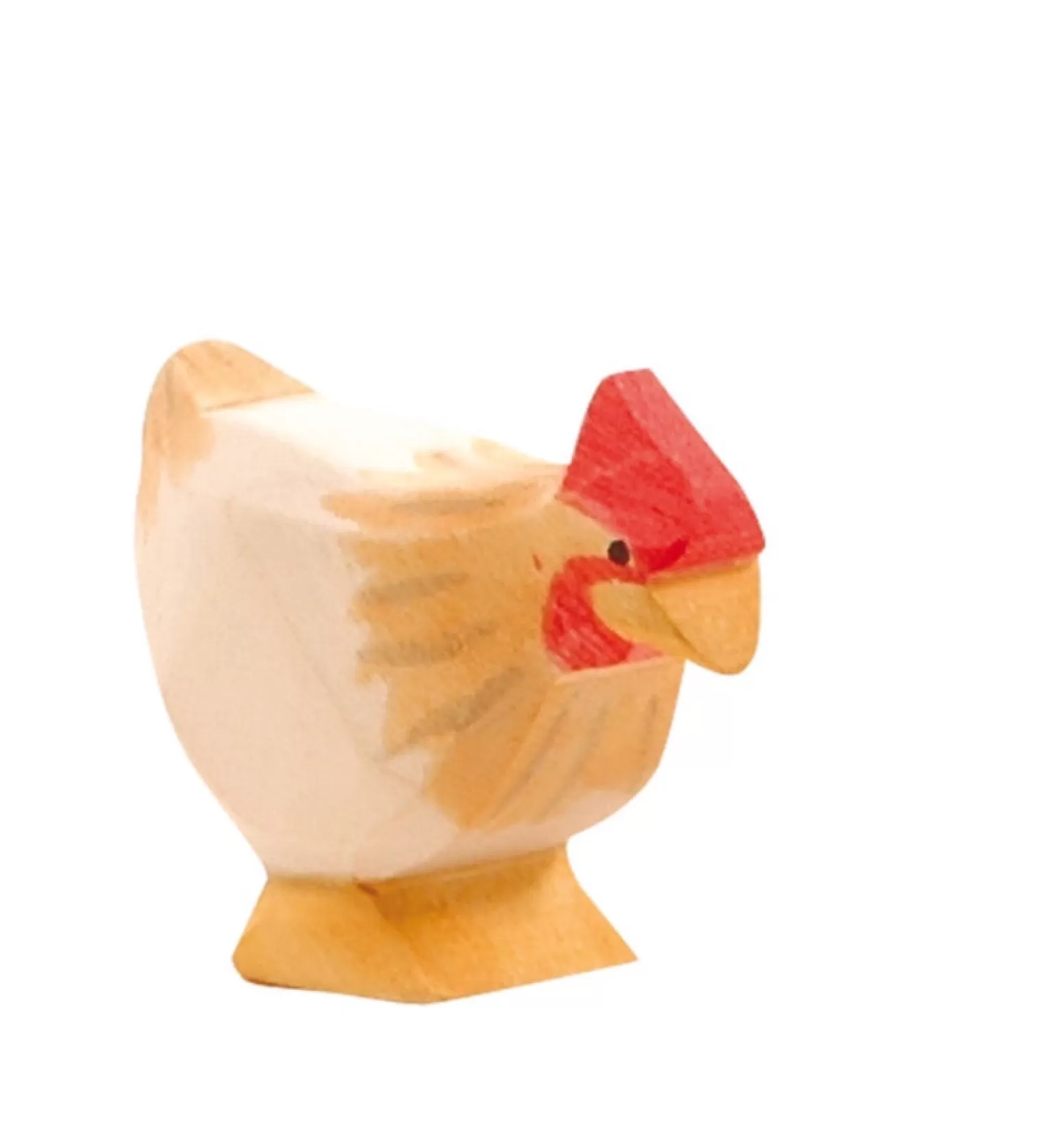 Discount - Hen Ochre Standing Animals + Figurines