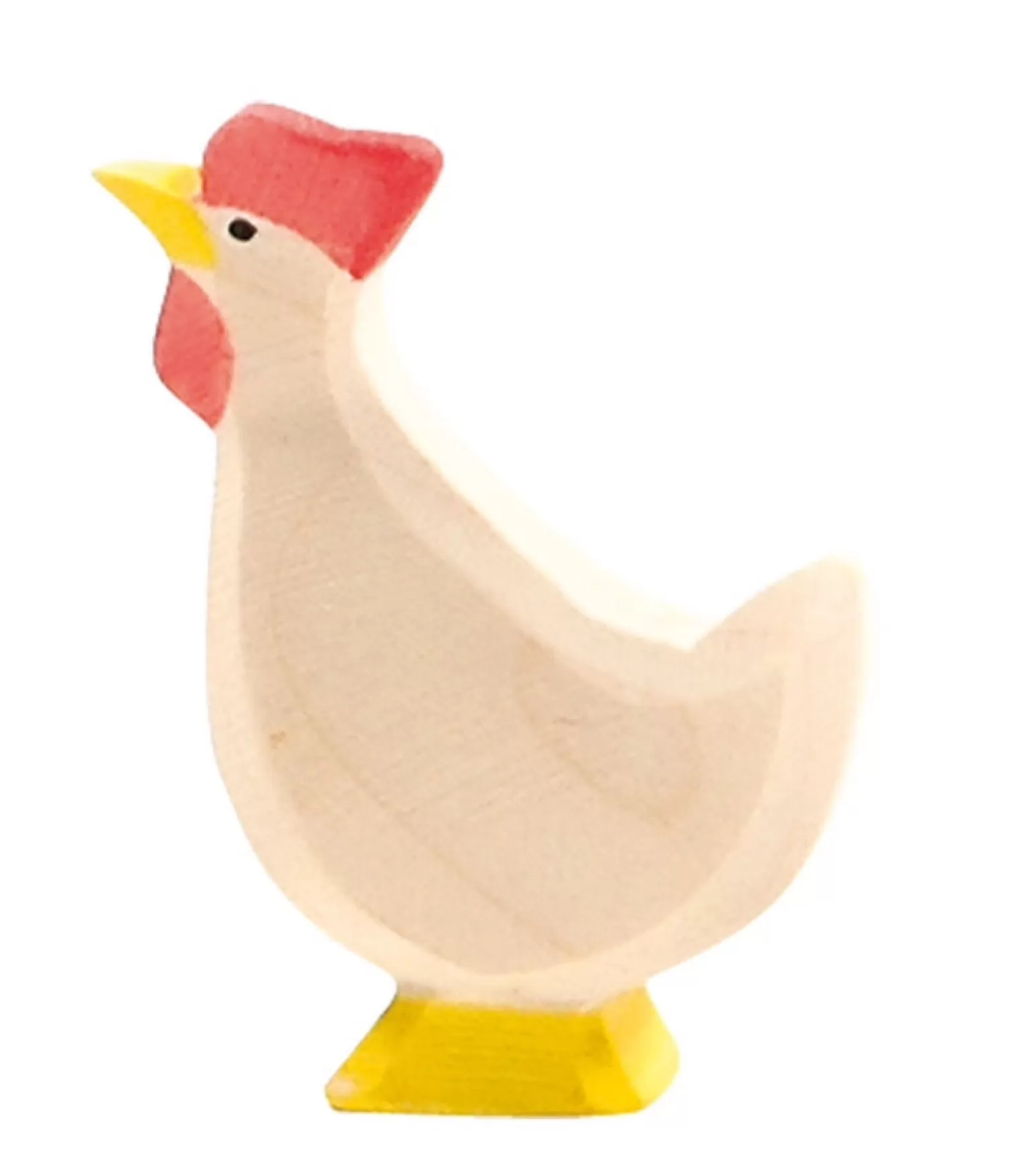 Discount - Hen White Head Up Animals + Figurines