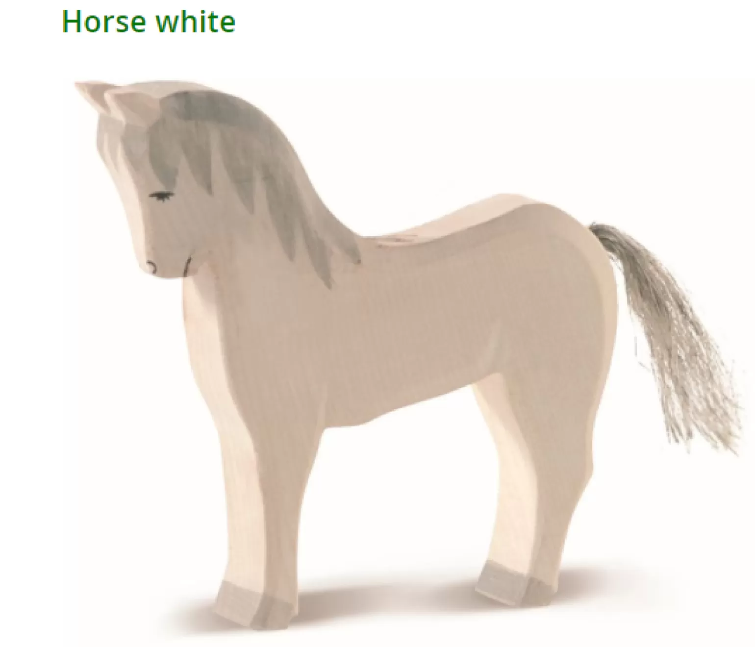 Shop - Horse White Animals + Figurines