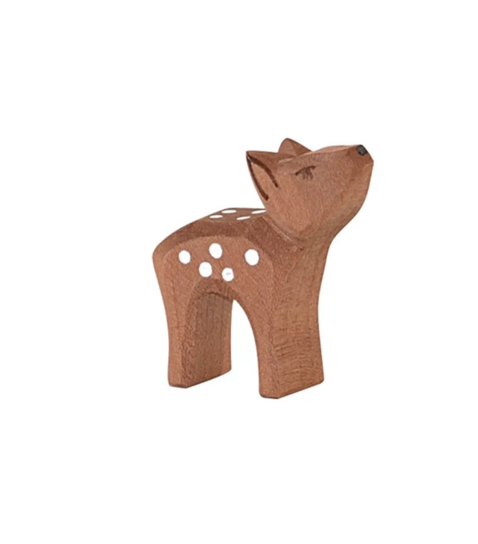 Sale Small Wooden Deer With Head High Animals + Figurines