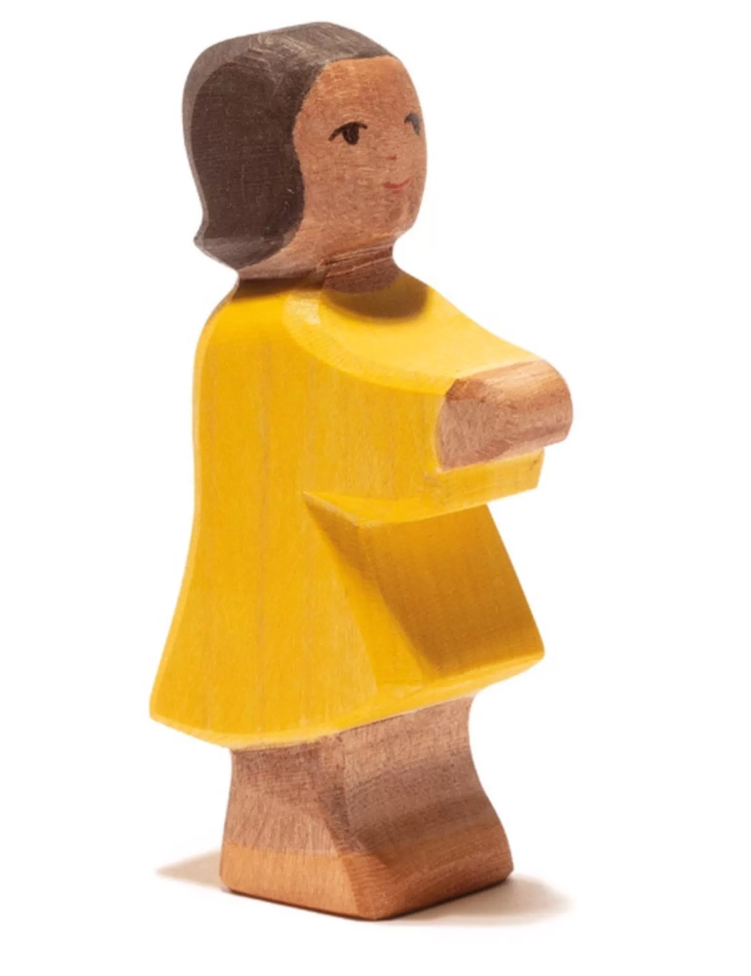 Outlet Wooden Daughter In Yellow - New Animals + Figurines