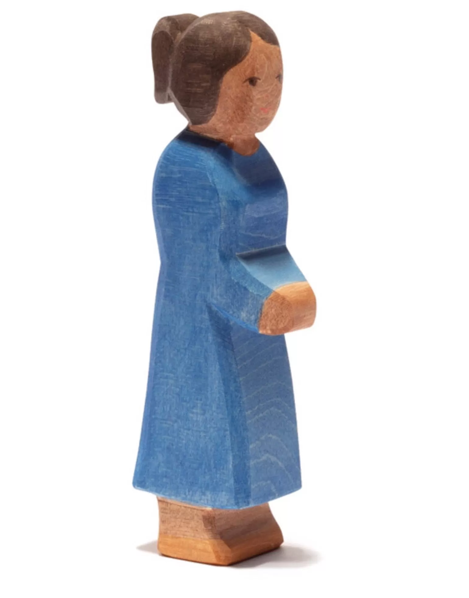 Shop Wooden Mother In Blue - New Animals + Figurines