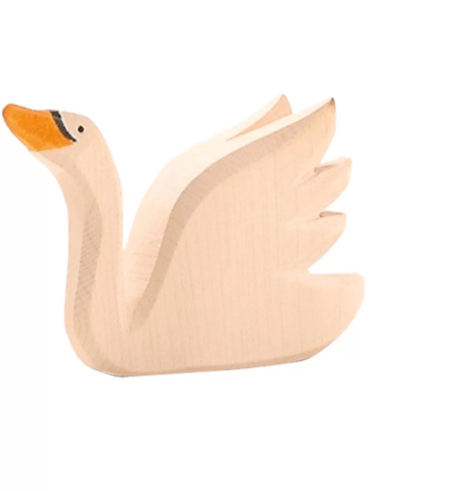 Sale Wooden Swan - Head High Animals + Figurines