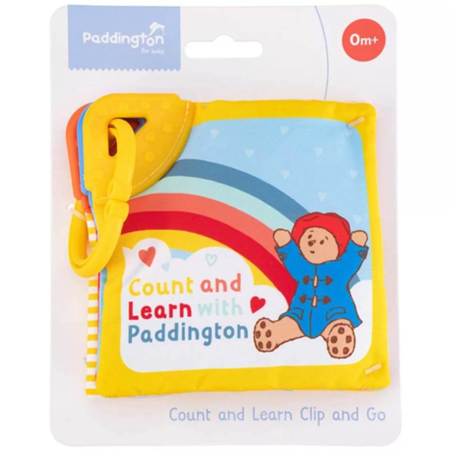 jasnor Paddington Bear - Count & Learn Soft Book