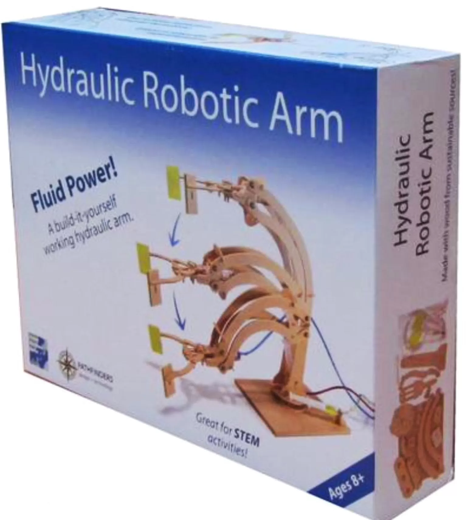 Other Pathfinders - Hydraulic Robotic Arm In Wood