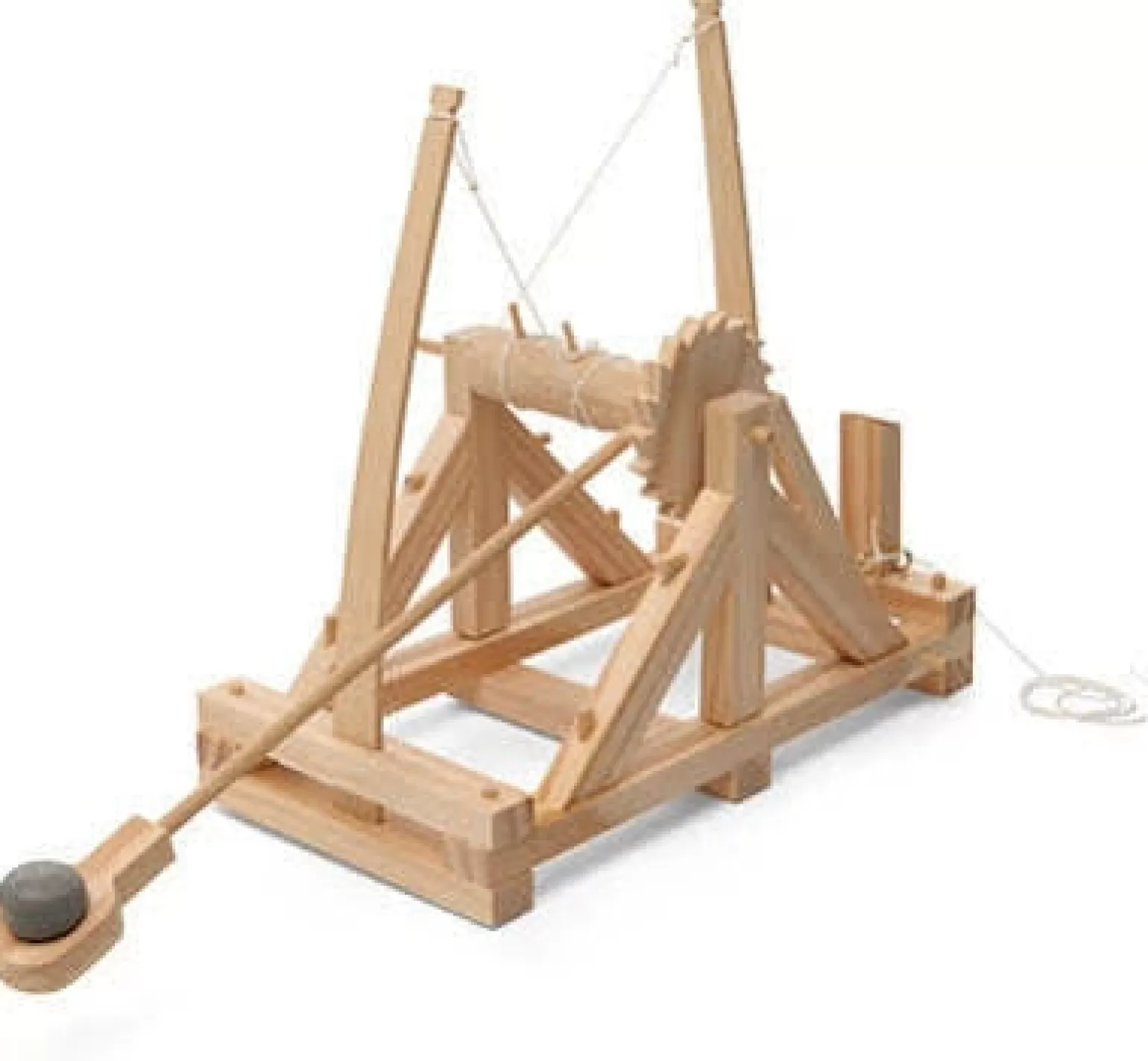 Pathfinders - Leonardo Da Vinci Catapult In Wood