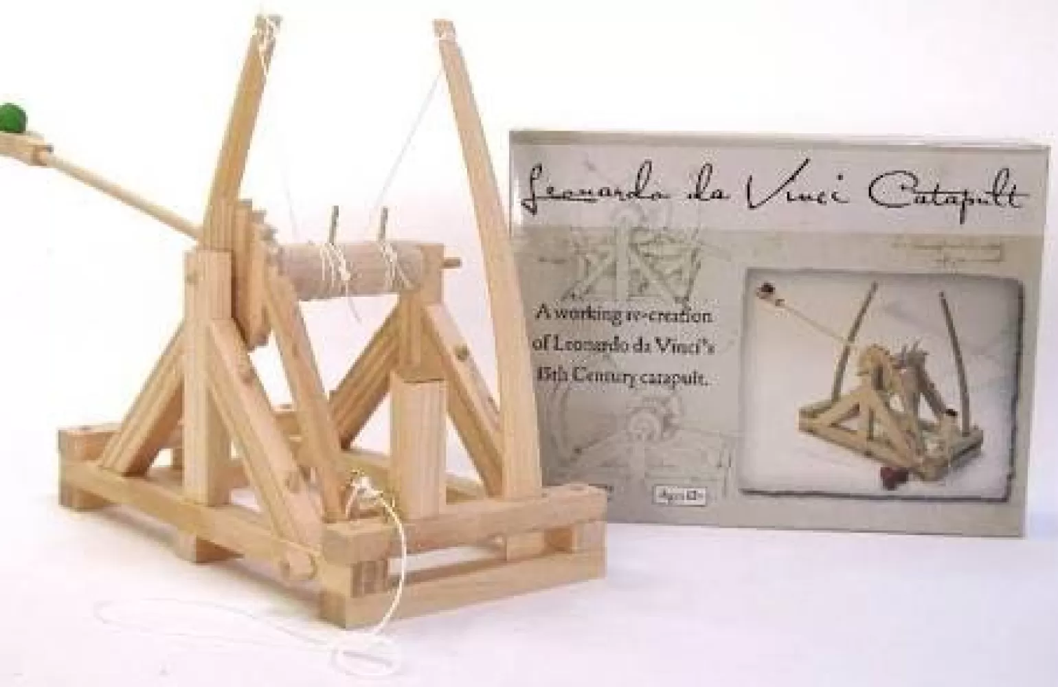 Pathfinders - Leonardo Da Vinci Catapult In Wood