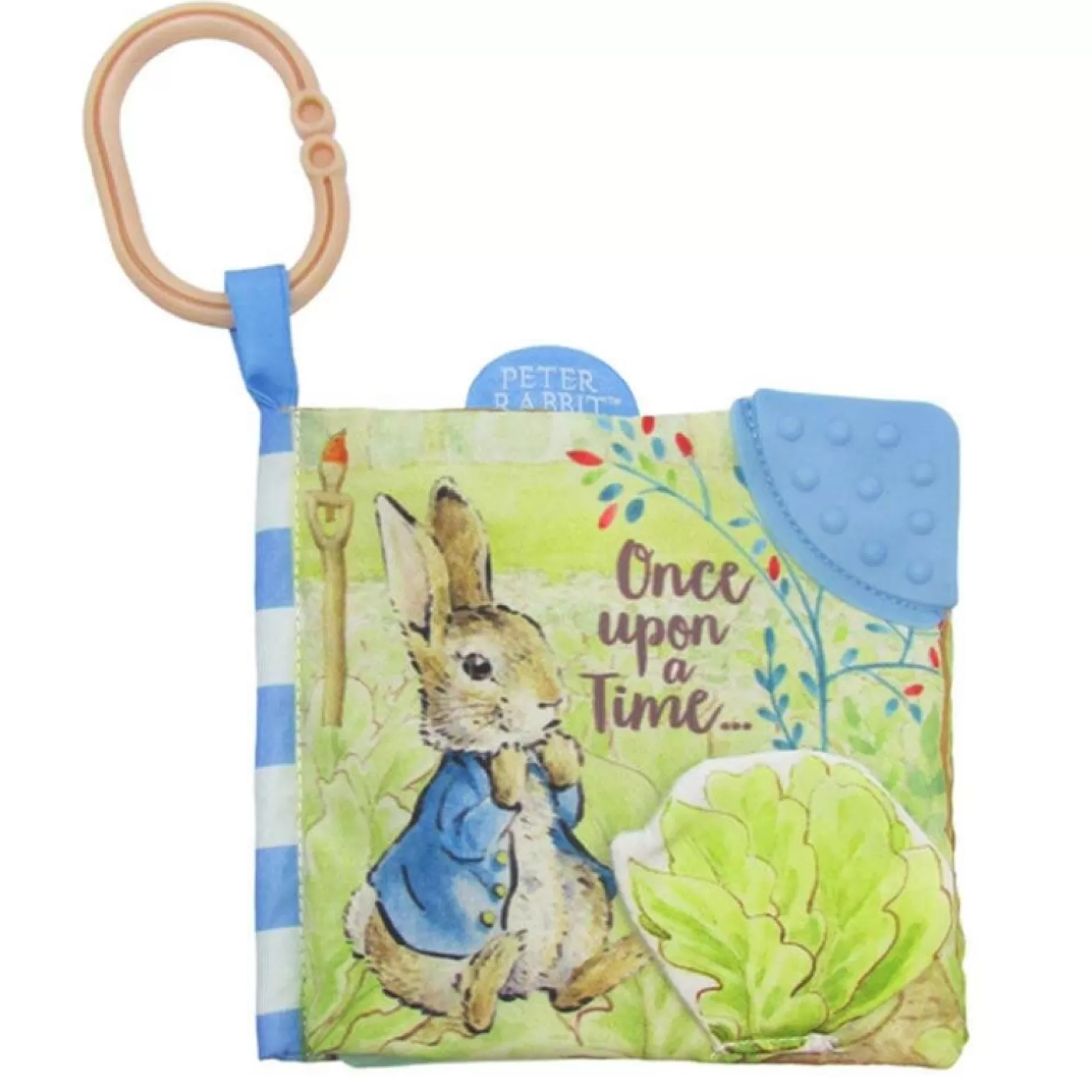 jasnor Peter Rabbit - Soft Book, Clip On