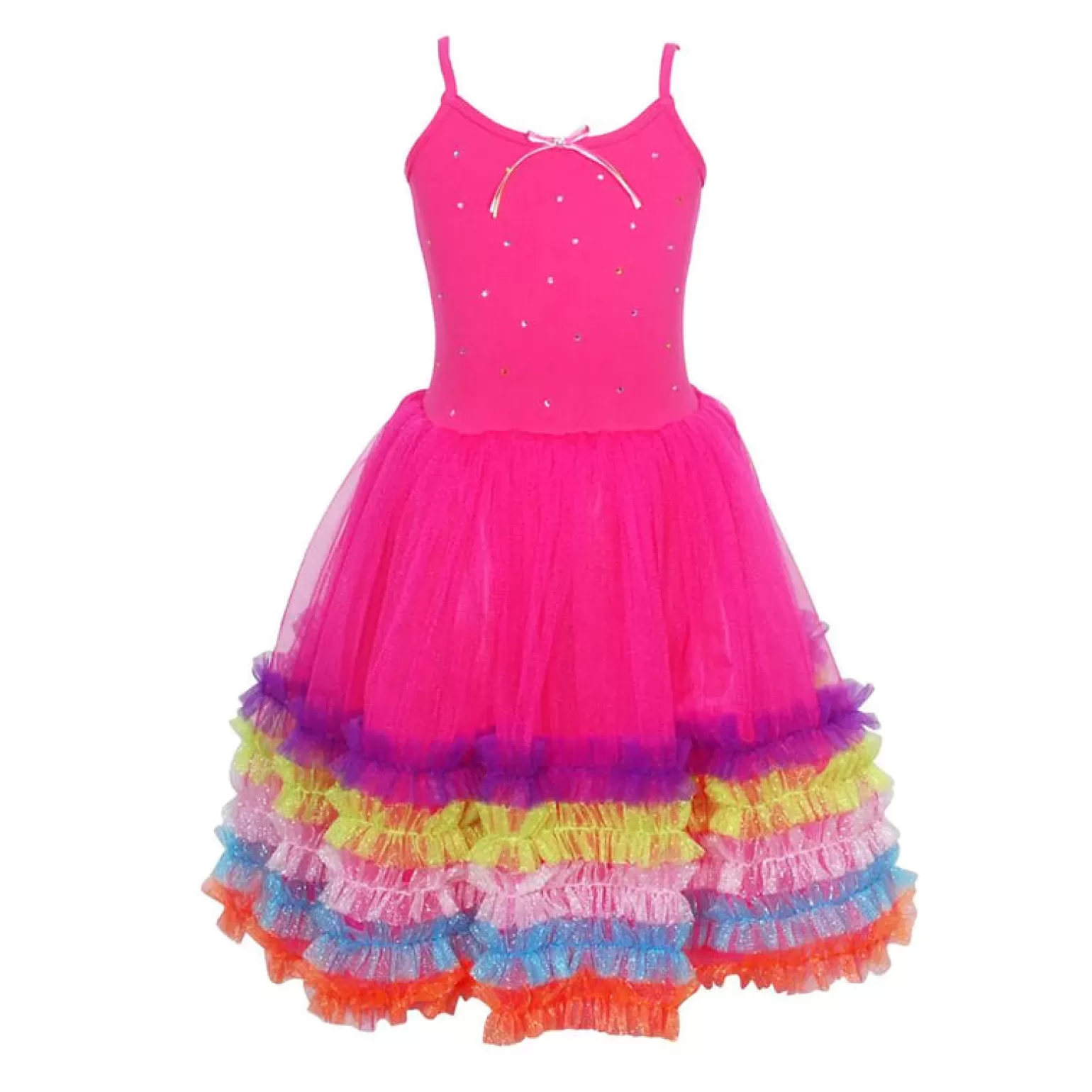 Pink Poppy Fiesta Dress Hot Pink Size 3-4 Yrs