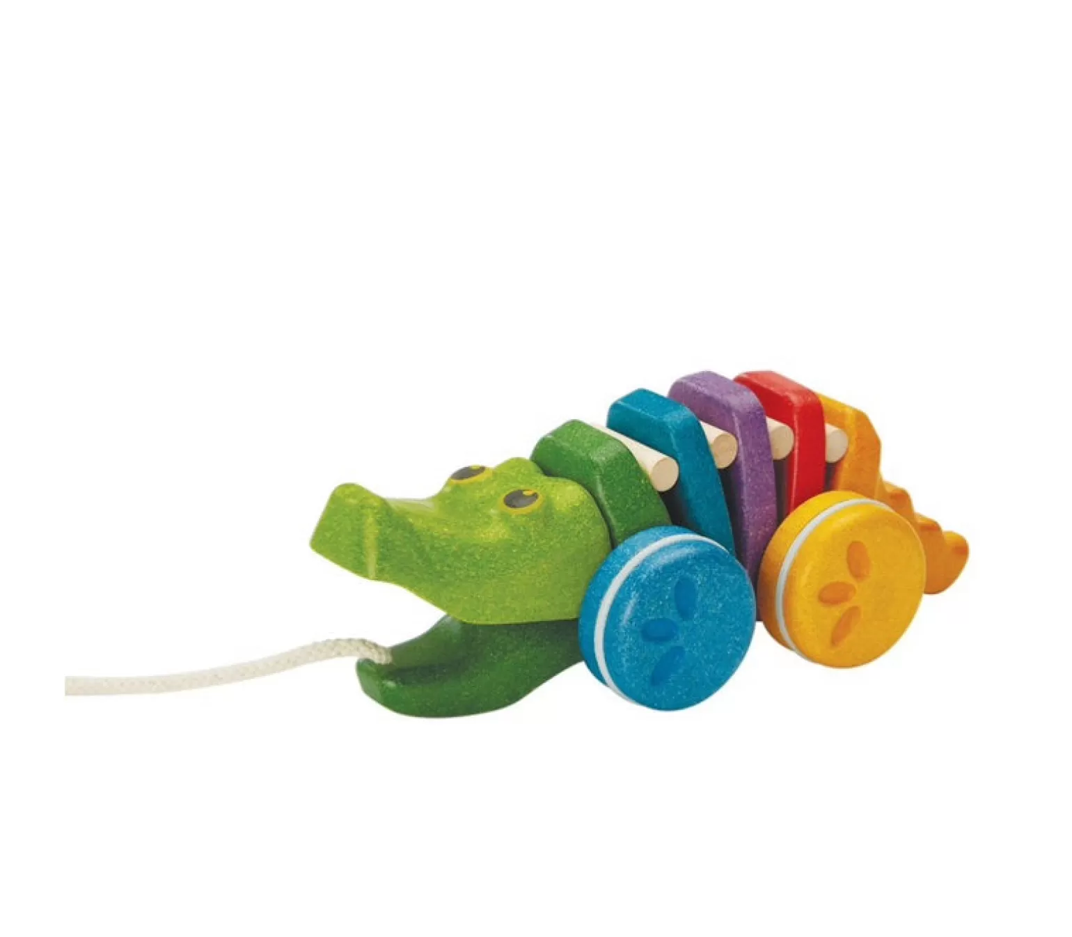 Hot - Rainbow Alligator Wooden Toys