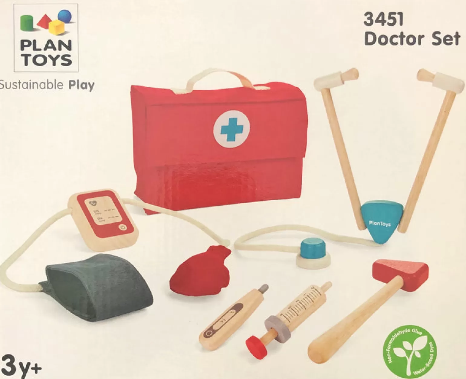 Flash Sale - Wooden Doctor Play Set Pretend + Imaginative Play