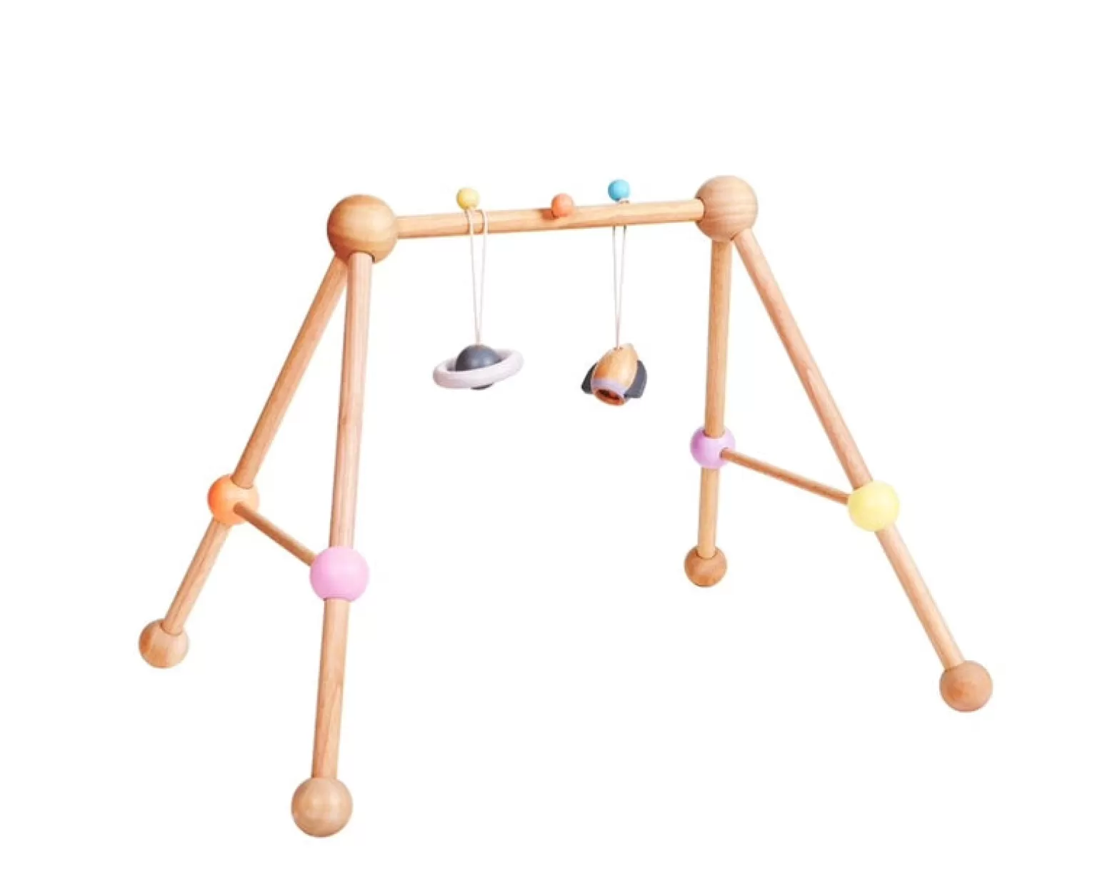 Plan Toys Wooden Play Gym In Natural Wood