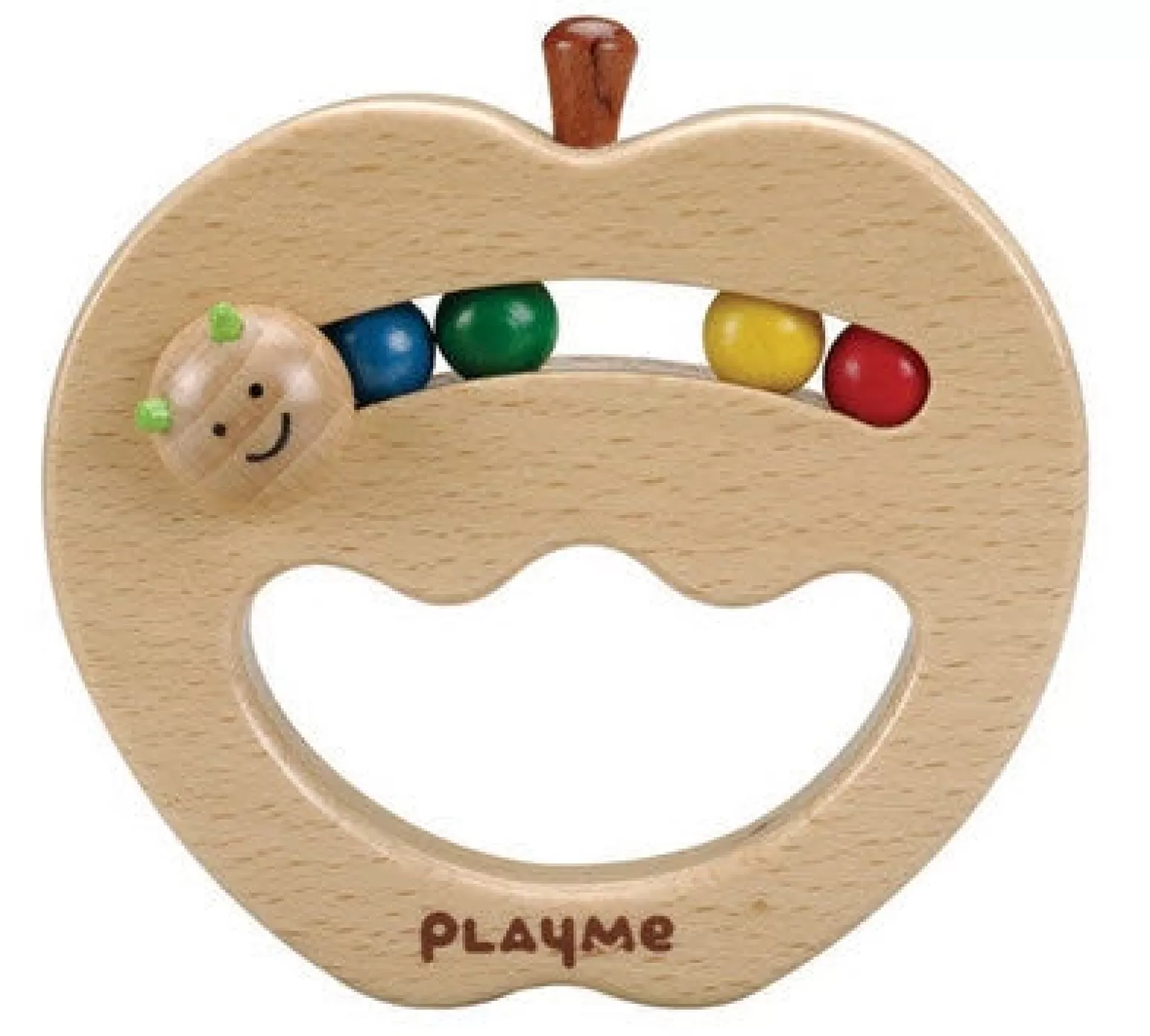 Hot - Smile Apple In Wood Wooden Toys