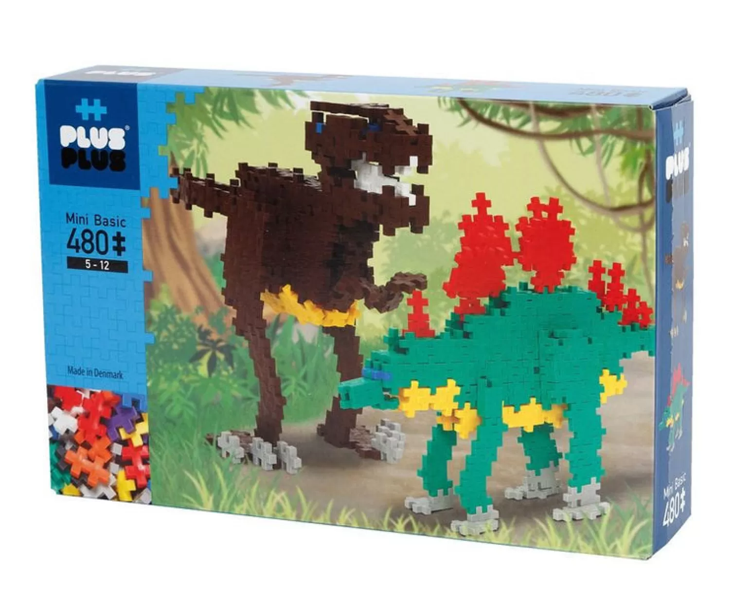 Plus Plus - Basic - 480 Pieces Dinosaur