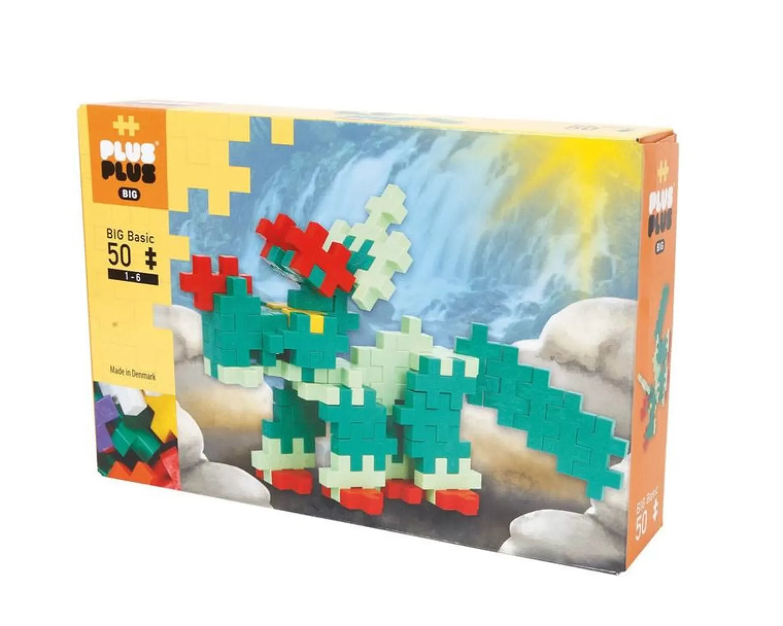 Plus Plus - Big Basic 50 Pcs Dinosaur