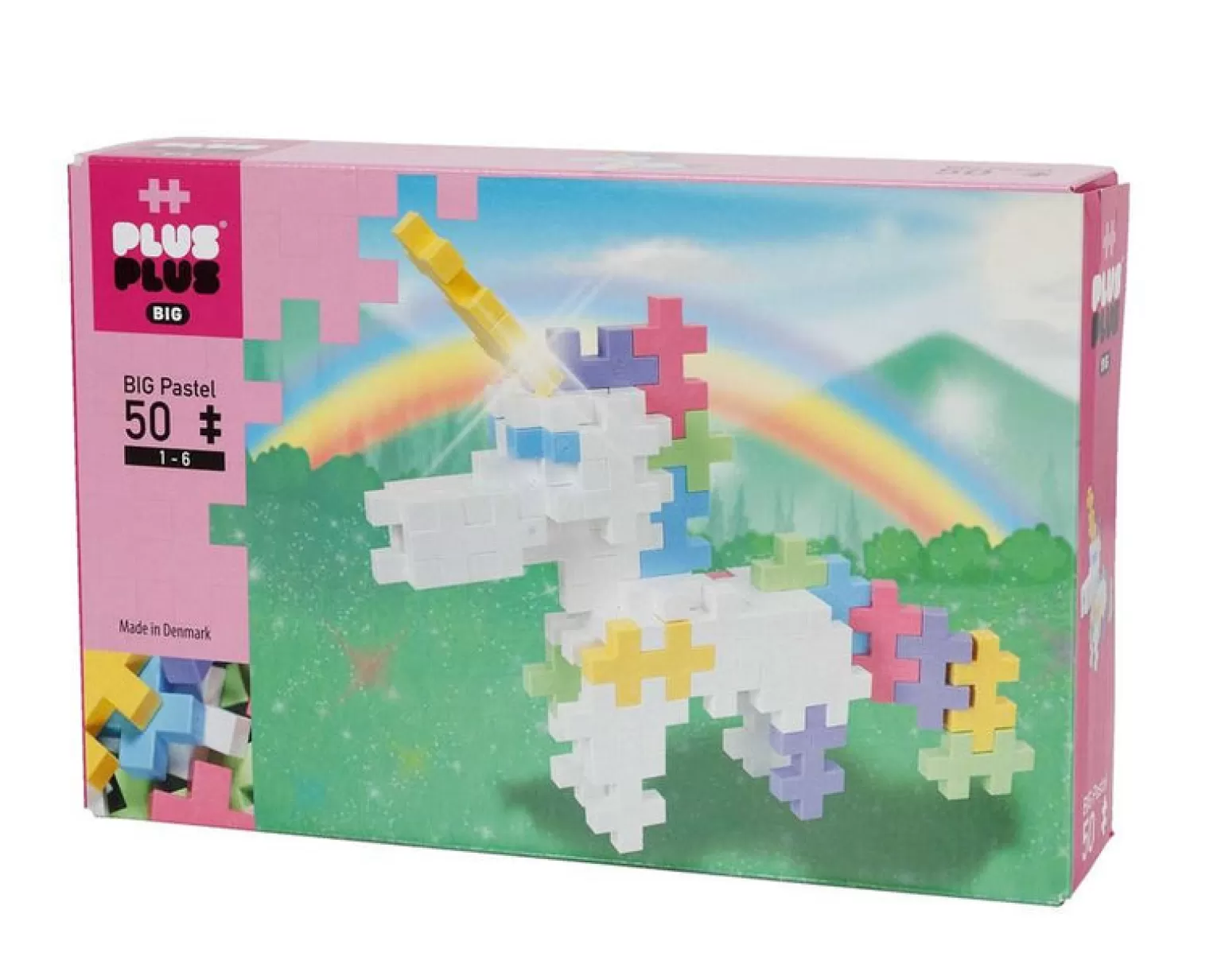 Plus Plus - Big Basic 50 Pcs Unicorn