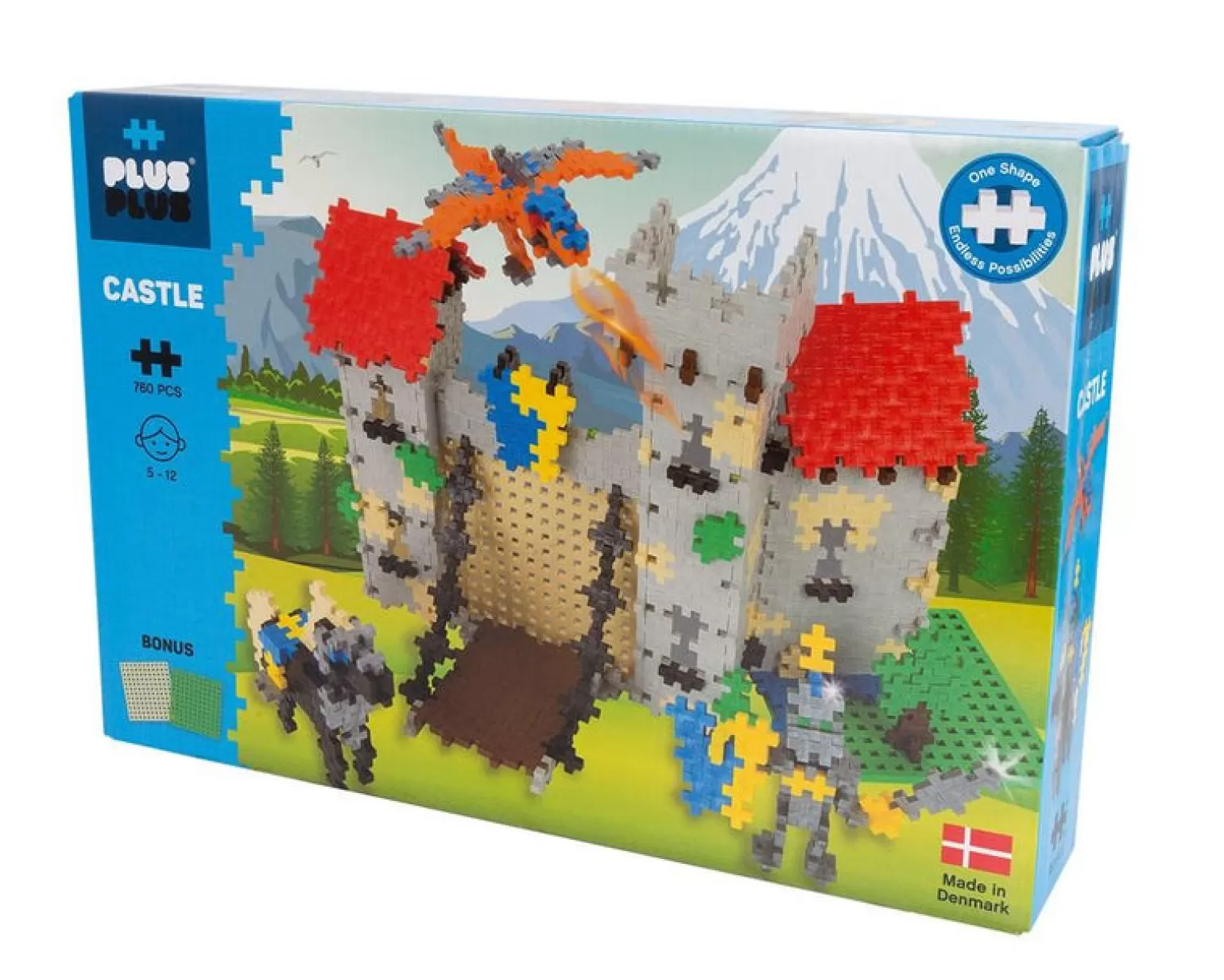 Plus Plus - Mini Basic Castle - 760 Pieces