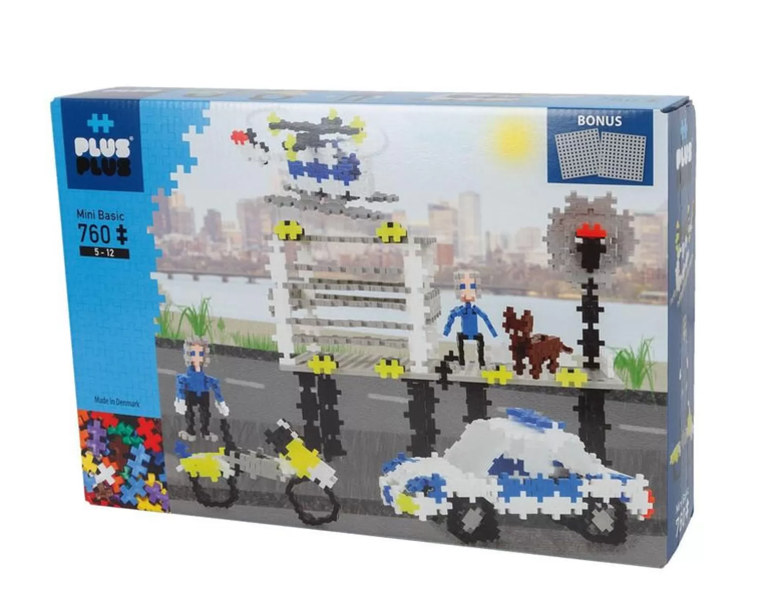 Plus Plus - Mini Basic Police - 760 Pieces