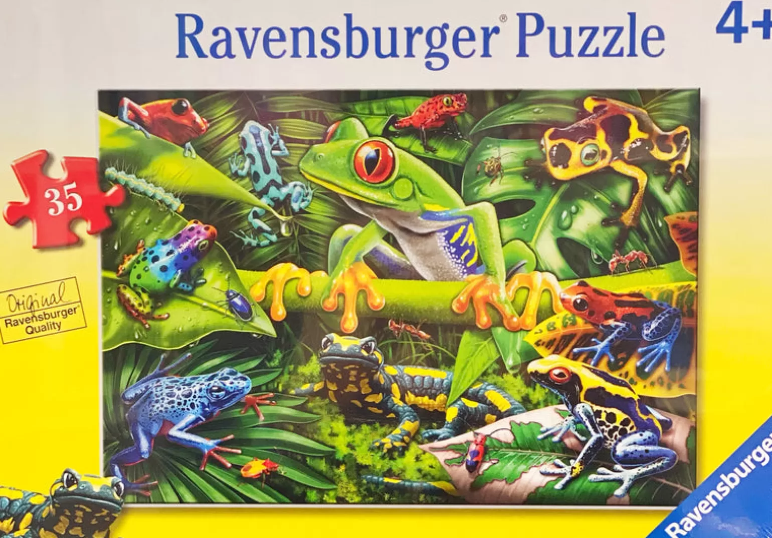 Ravensburger - Amazing Amphibians Puzzle 35 Piece